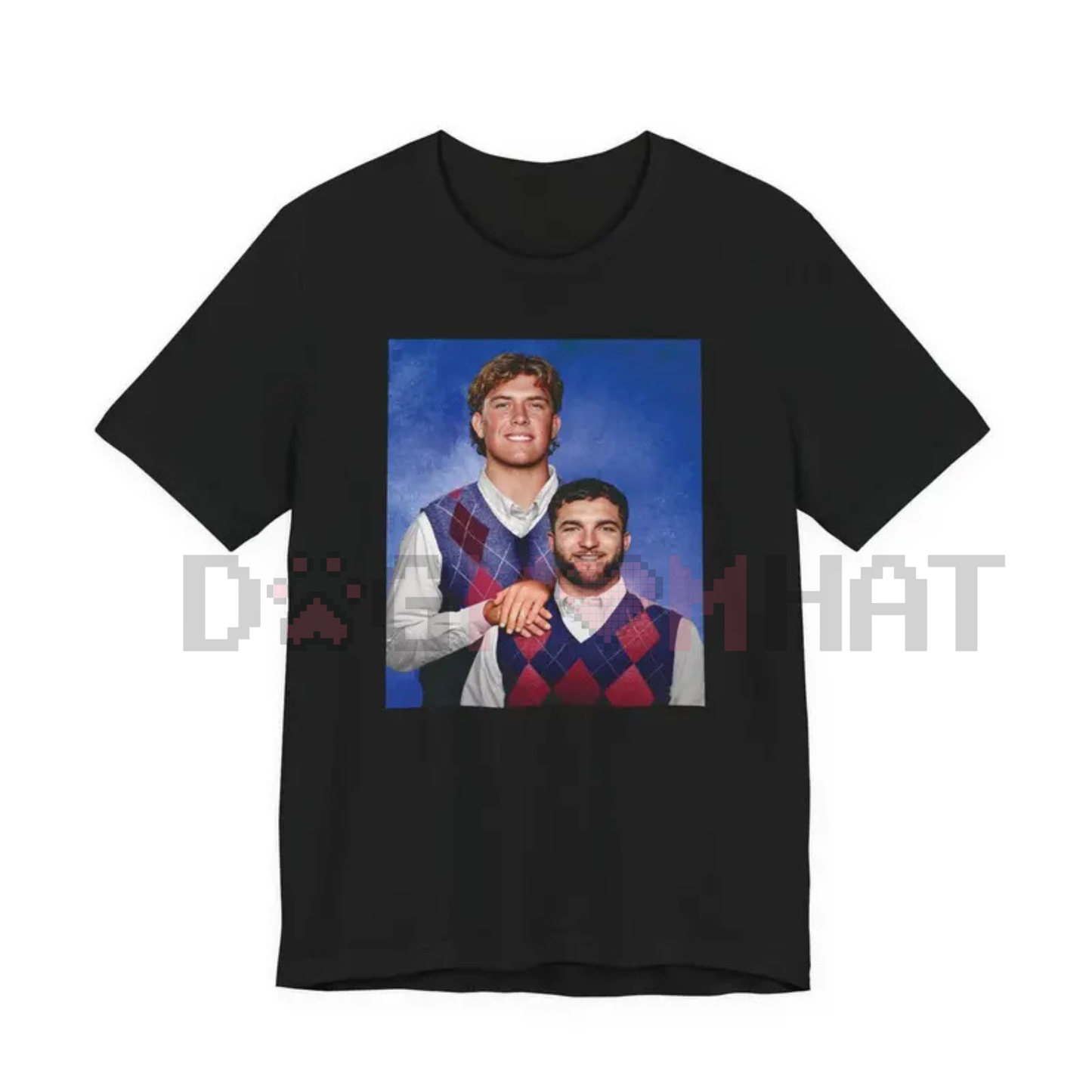 Jaxson Dart & Cam Ward Player Football Shirt – J Dart and Cam Dual QB Graphic Tee