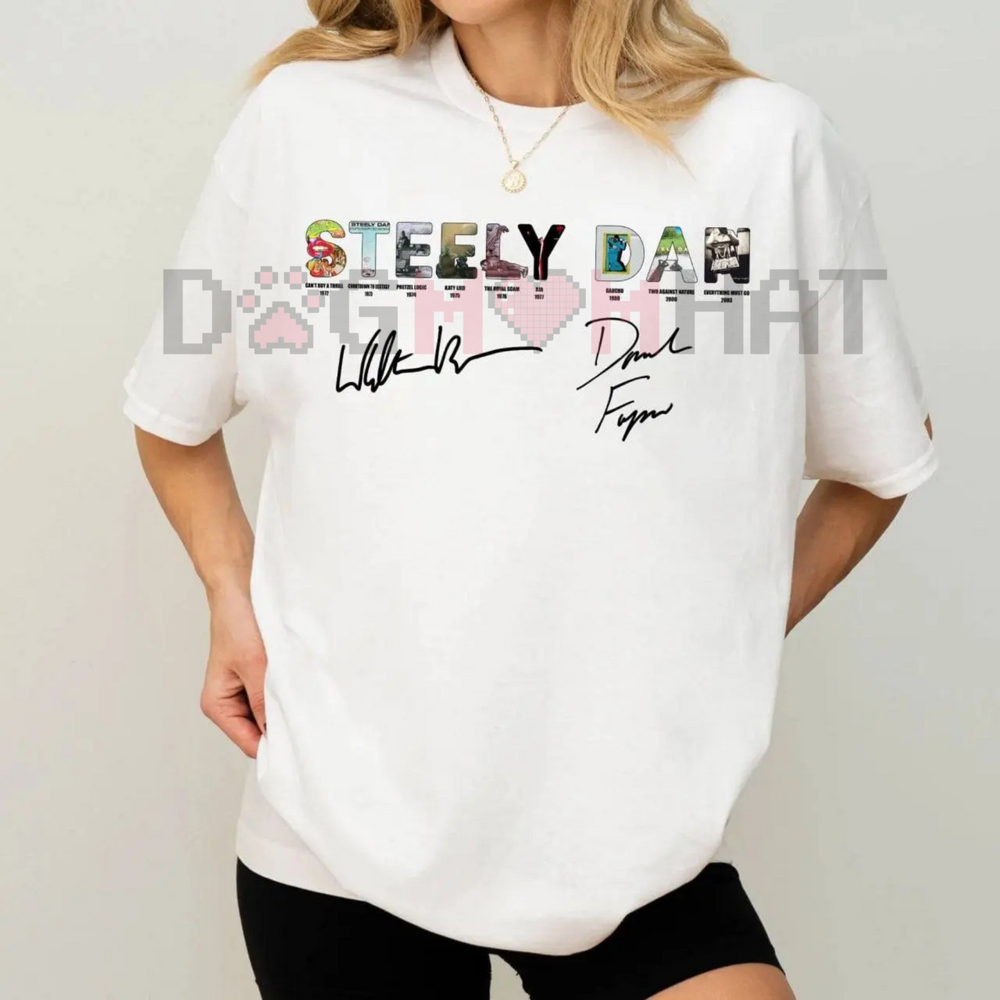 Vintage Steely Dan Rock Band T-Shirt – Music Fan Gift, Unisex 100% Cotton Tee