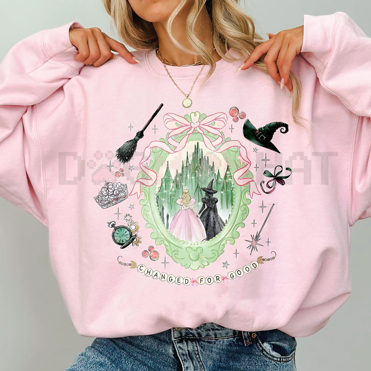 Coquette Bow Wicked "Change For Good" Sweatshirt