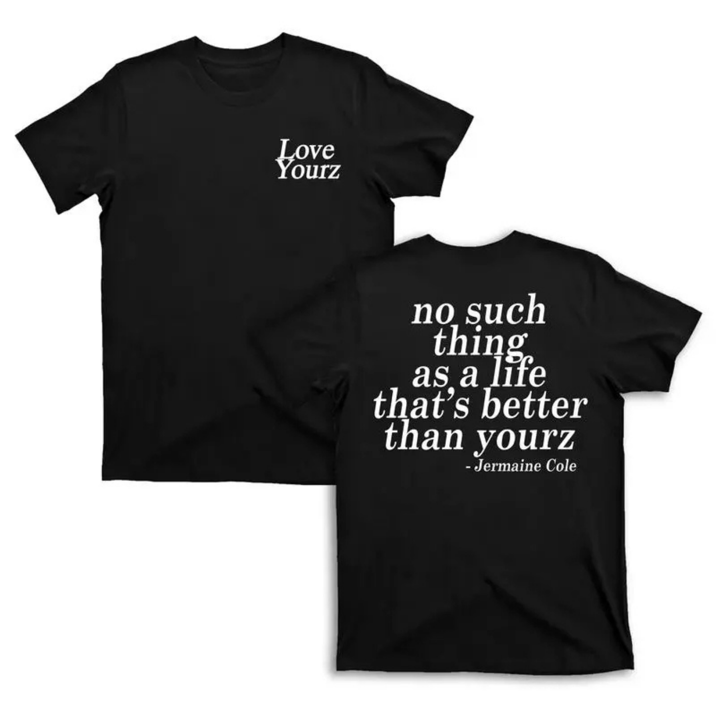 J. Cole "Love Yourz" Lyrics T-Shirt - Dreamville Graphic Tee & Gift for Fan
