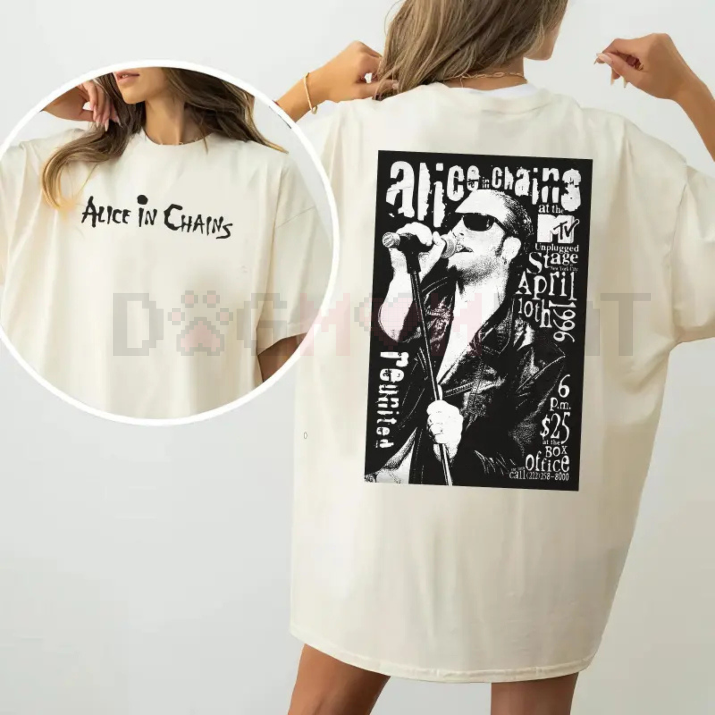 Alice in Chains Tee – Layne Staley Band Rock Music Grunge Tee