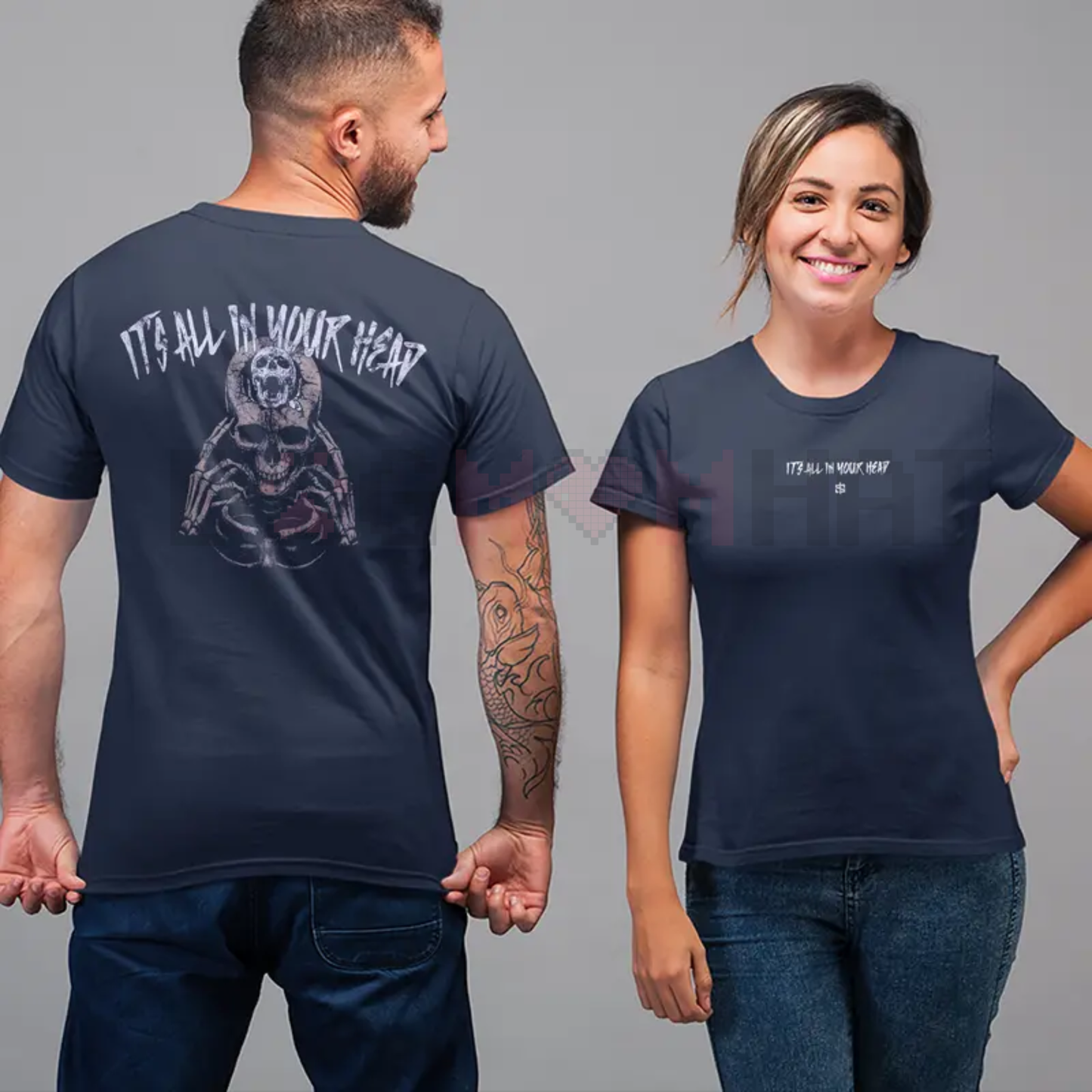 IS x BXACTIV "All In Your Head" T-shirt – Mental Health Awareness Tee