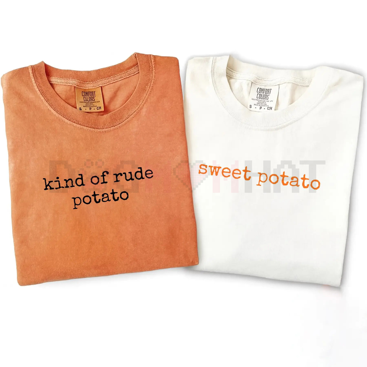 Comfort Colors Matching Thanksgiving Shirt – Funny Couple T-Shirt