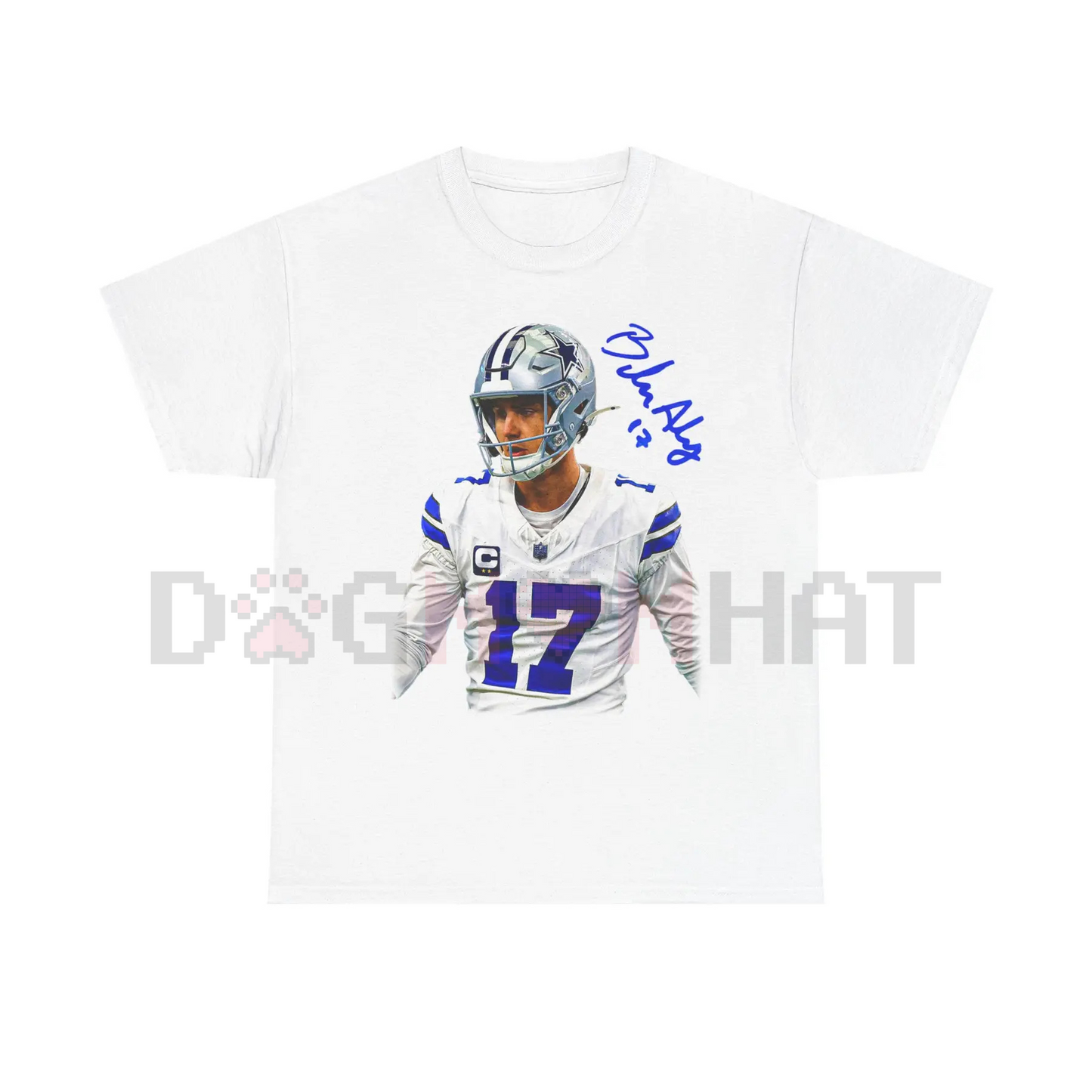 Brandon Aubrey T-Shirt – Unisex 100% Cotton Fan Tee, Football Kicker Apparel
