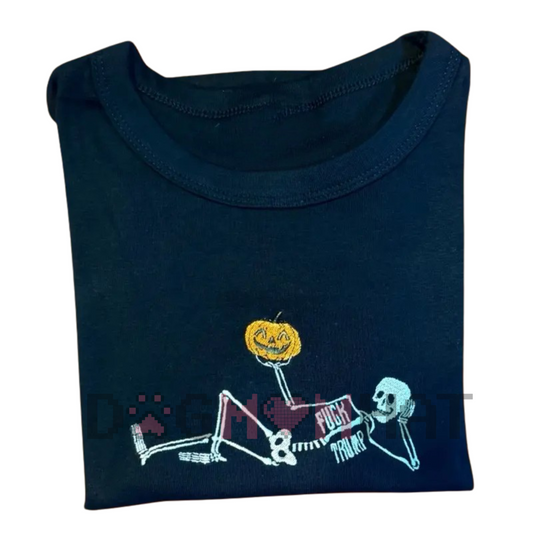 "Pumpkin Spice & Political Spite" Embroidered Unisex Top