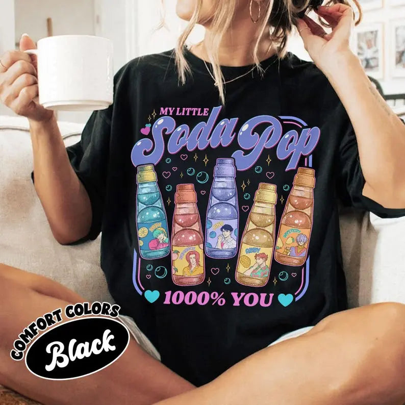 Saja Boys Soda Pop KPDH Comfort Colors Shirt – Kpop Boy Band Inspired Tee