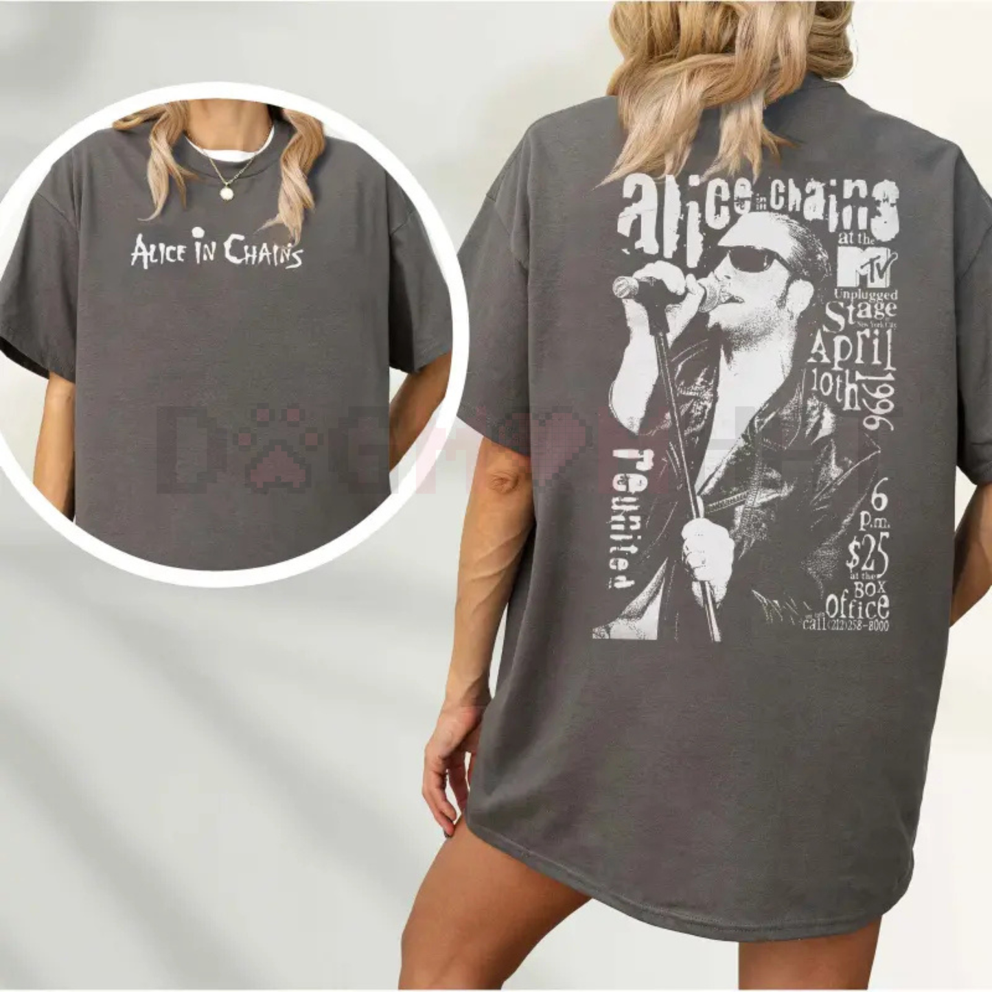 Alice in Chains Tee – Layne Staley Band Rock Music Grunge Tee