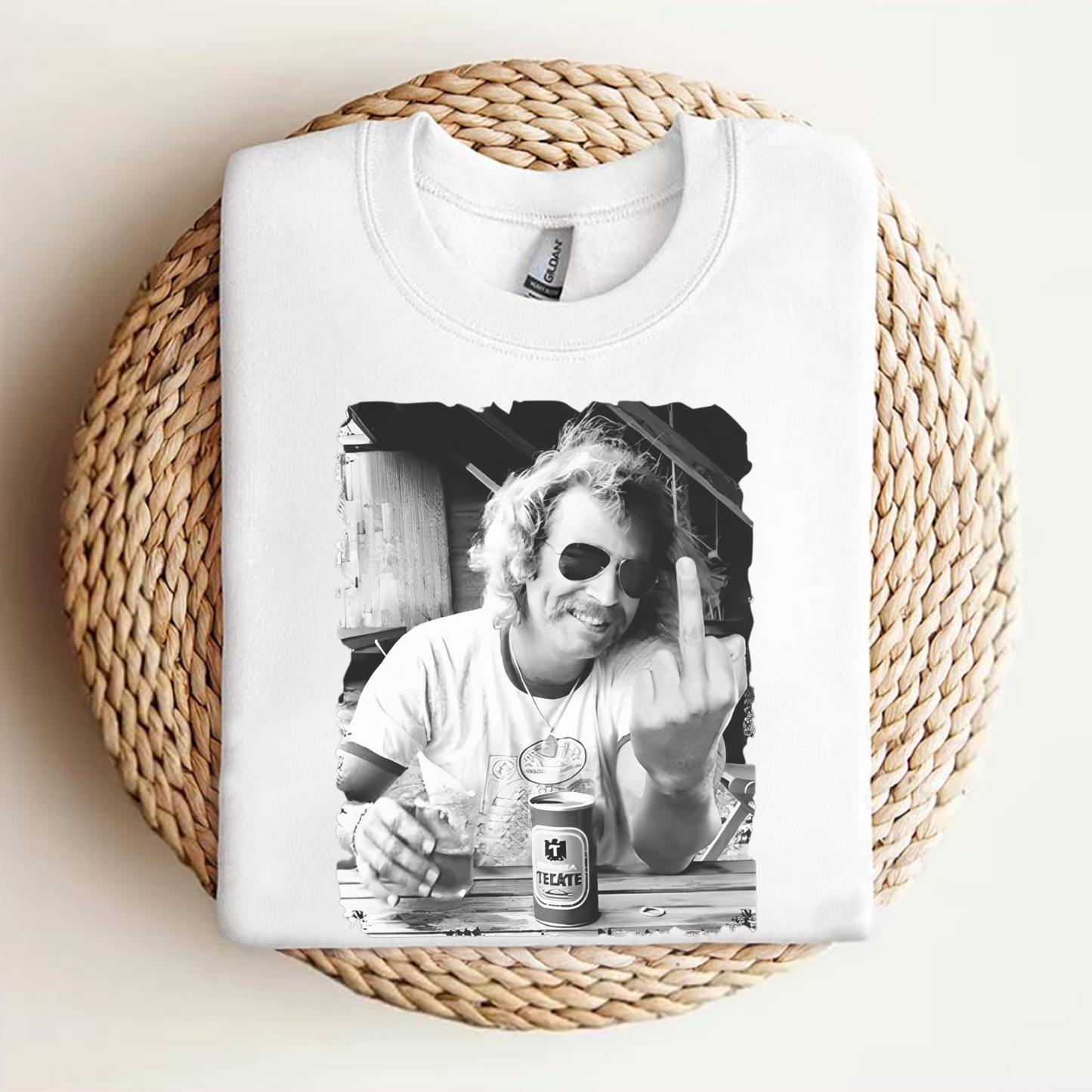 Jimmy Buffett "Finger" T-Shirt – Humorous Parody Tee