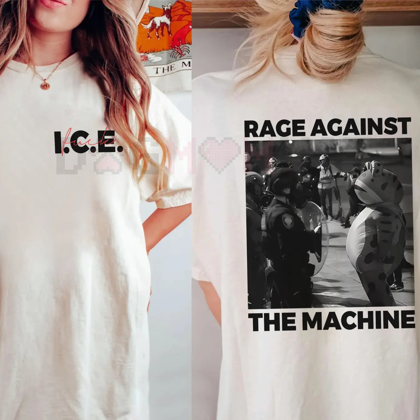 Portland Frog Rage Against The Machine Graphic Tee – No Deportation Shirt