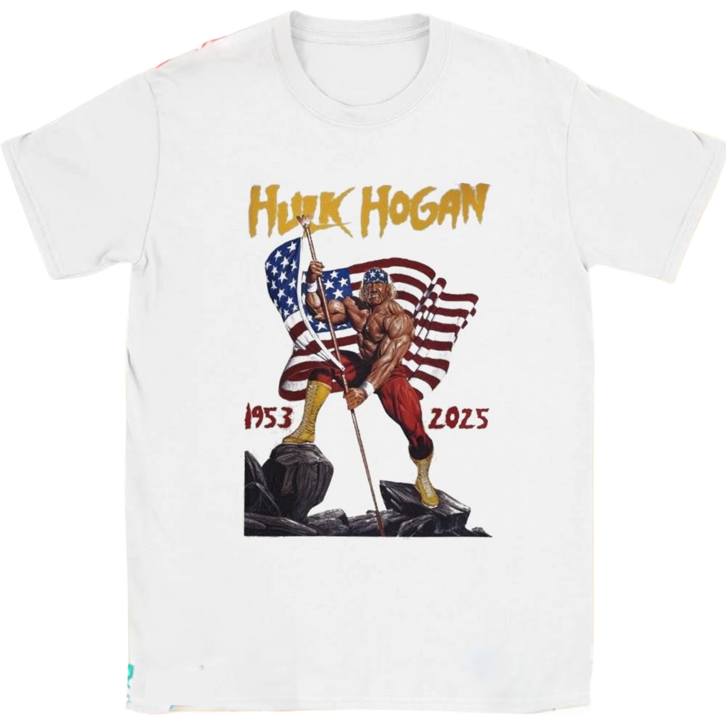 Hulk Hogan Legend Memorial Vintage Shirt – Classic Tribute Graphic Tee for Wrestling Fans