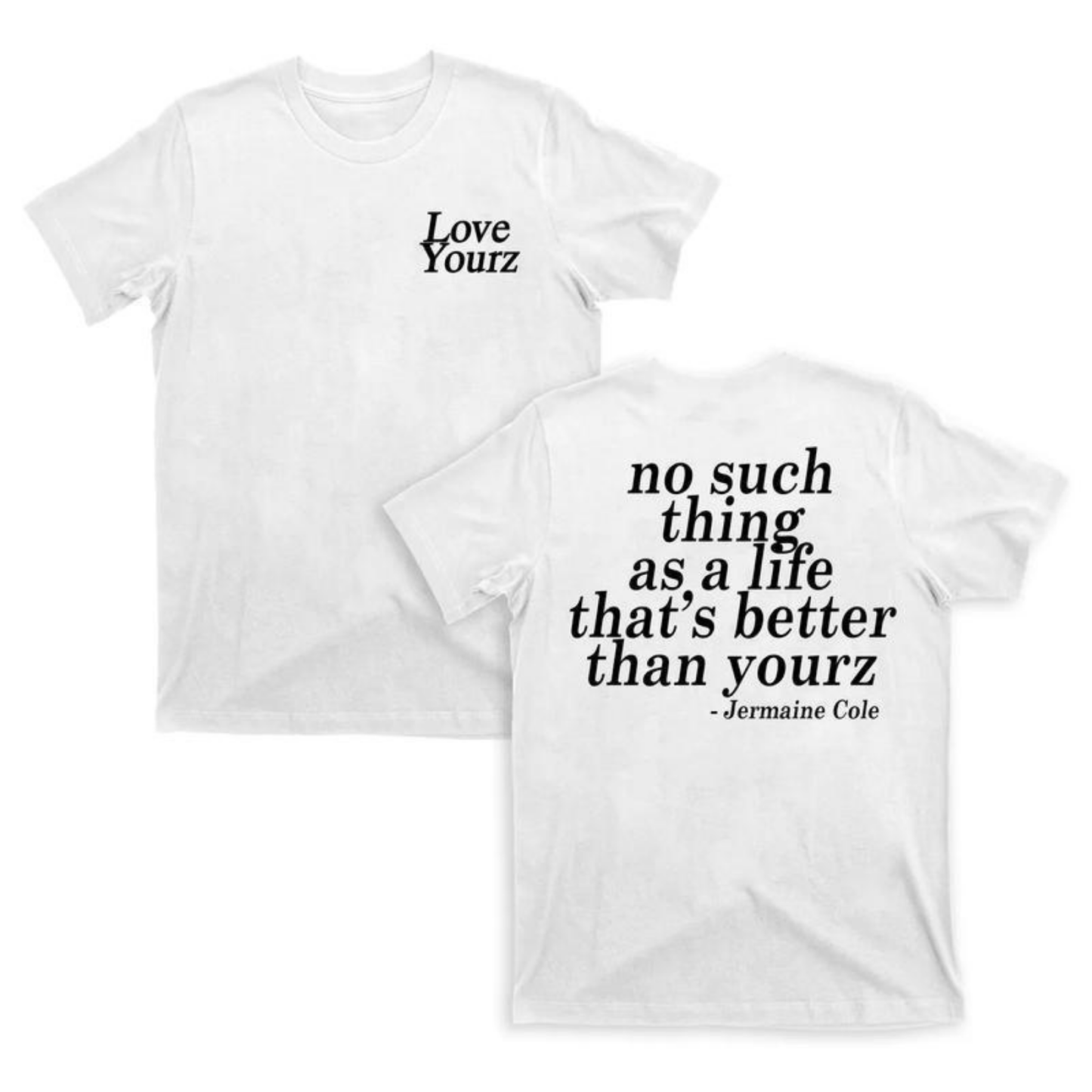 J. Cole "Love Yourz" Lyrics T-Shirt - Dreamville Graphic Tee & Gift for Fan