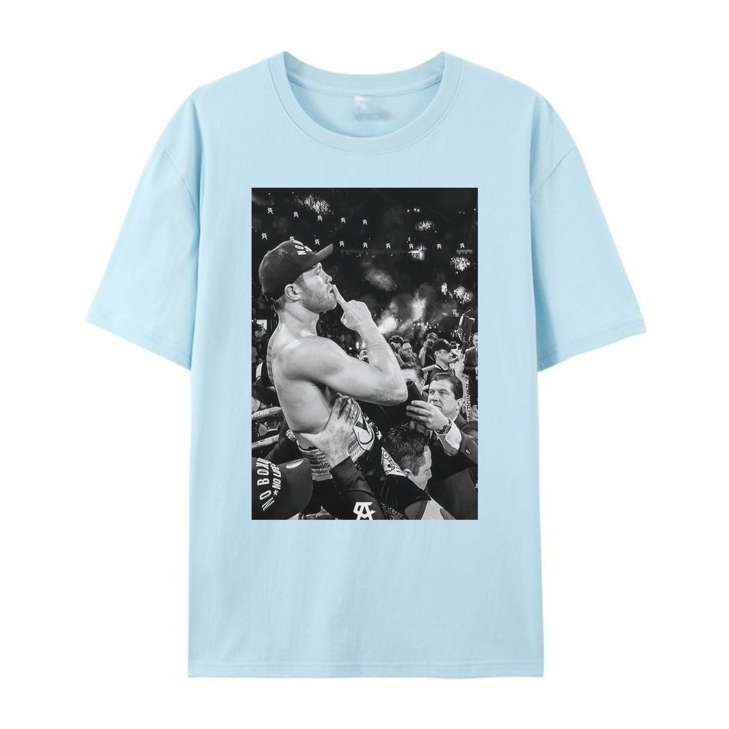 Hui BaiLi Canelo Alvarez Motivational Boxing Shirt – Champion Fighter Gym Wear