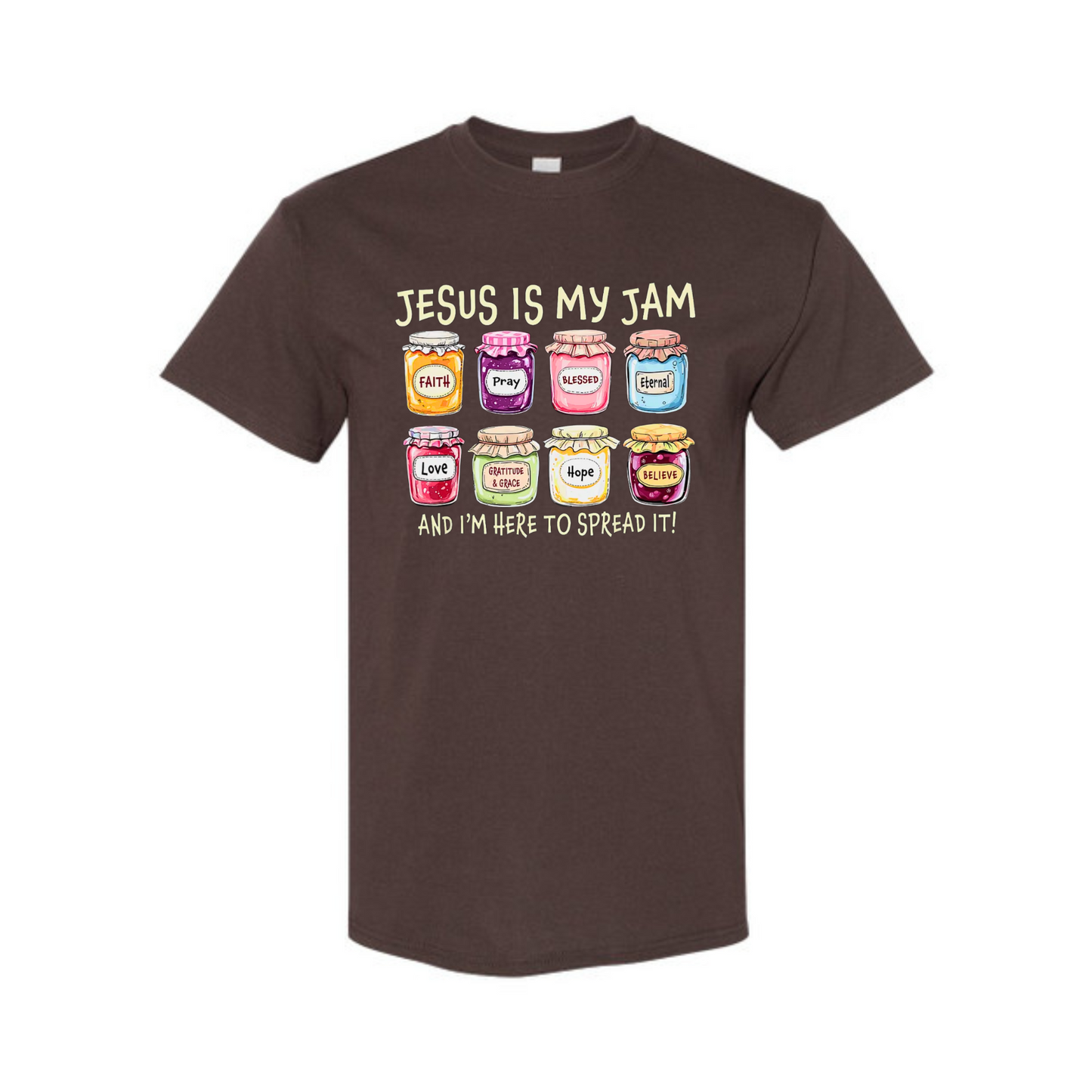 "Jesus Is My Jam" Christian T-Shirt – Unisex Casual Short Sleeve Tee