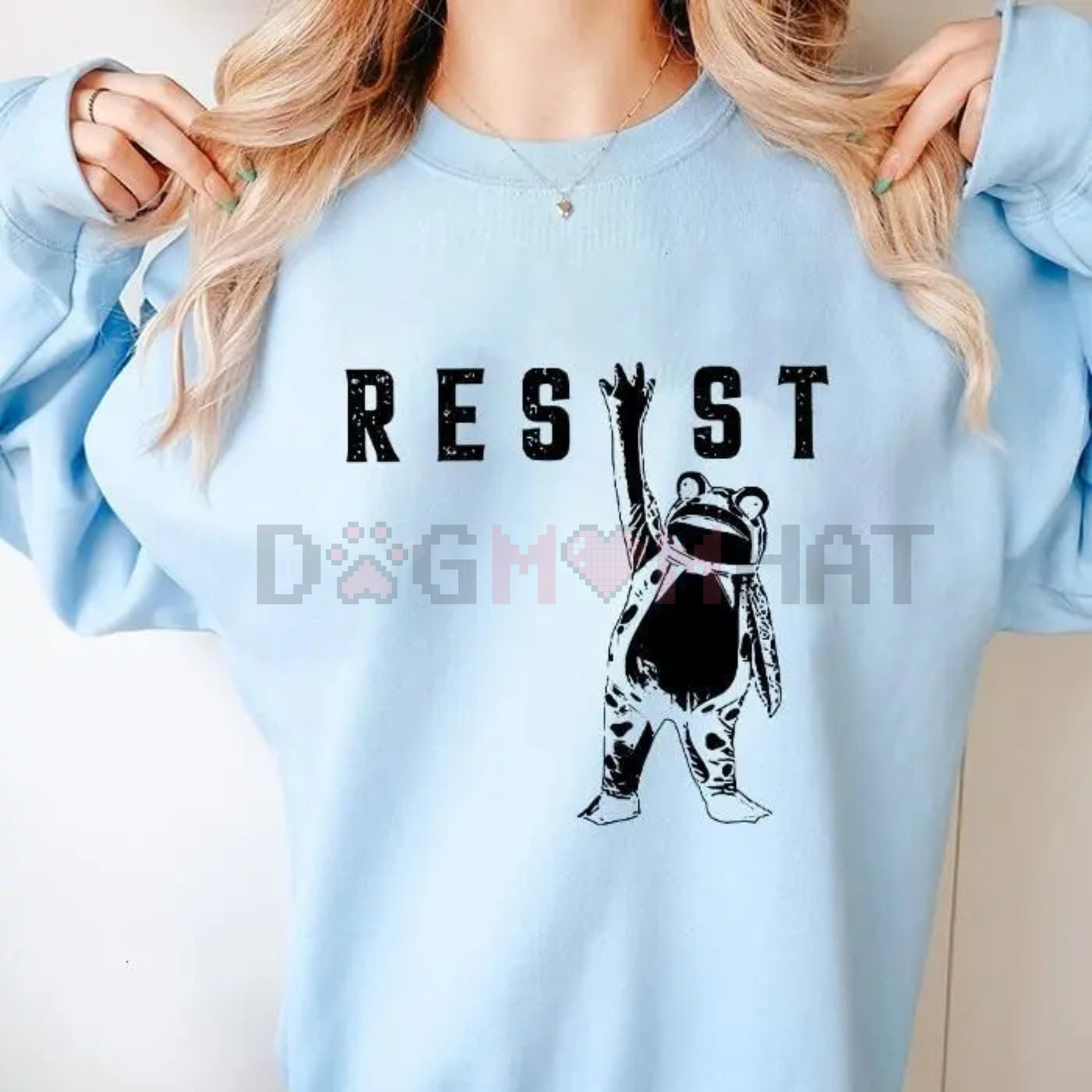 Resist Frog Protest T-Shirt – Activist Anti-ICE Tee, "Rage" Political Statement Shirt