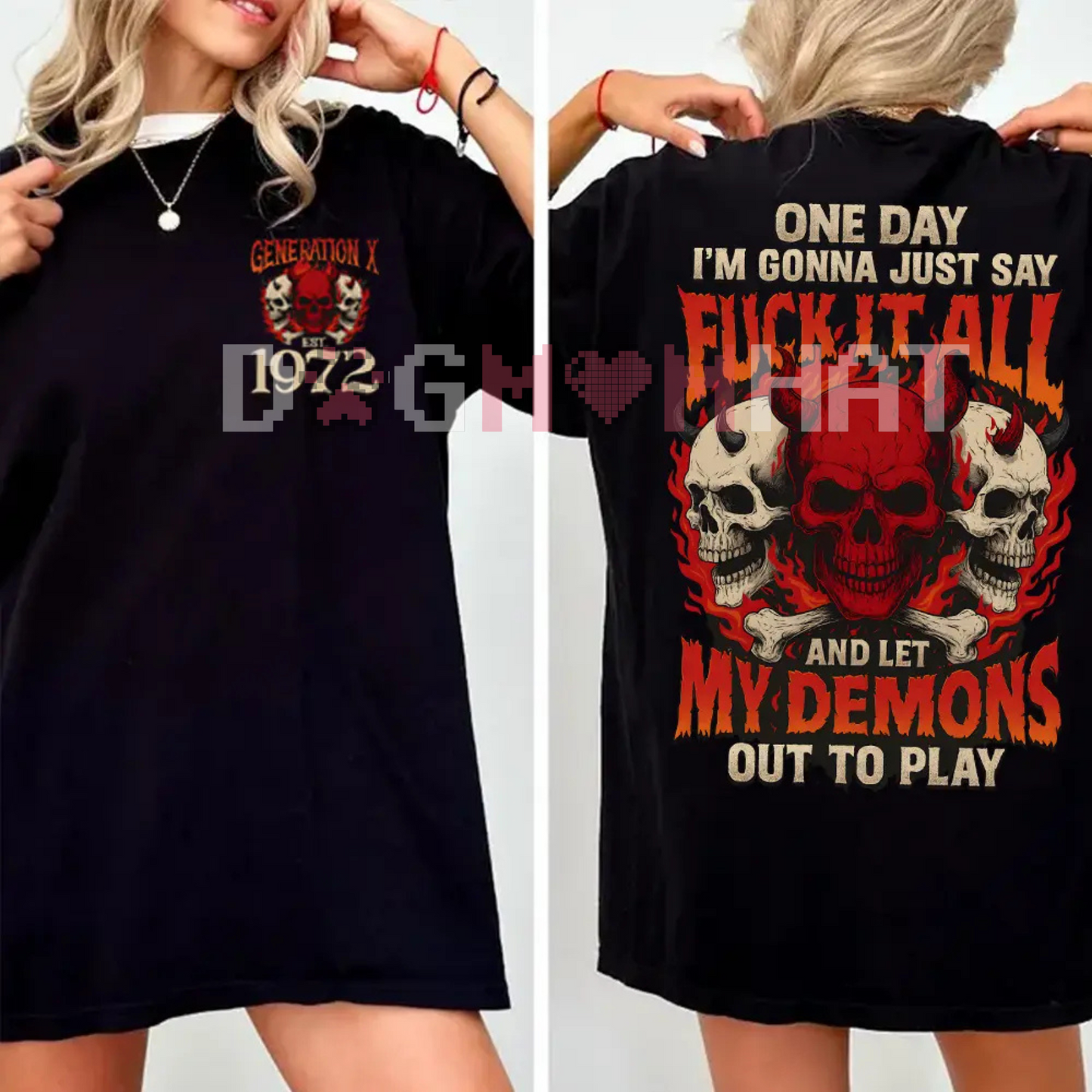 "One Day I'm Gonna Just Say F.I.A." T-Shirt – Gen X FAFO Tee