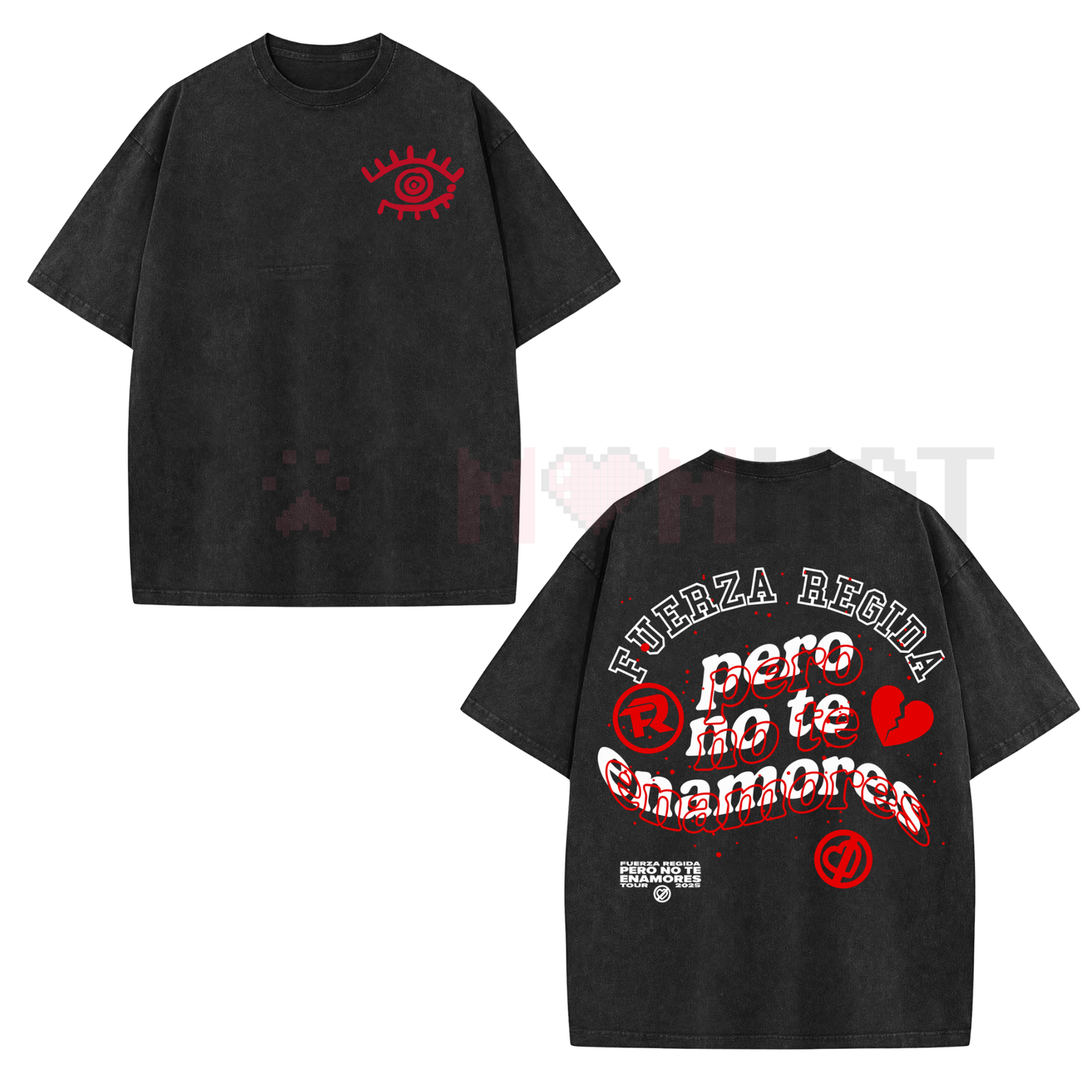 Vintage Fuerza Regida "Pero No Te Enamores" T-Shirt