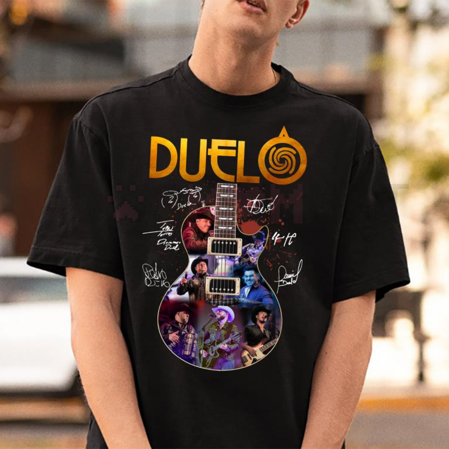 Duelo Band Graphic Tee – Vintage Concert T-Shirt