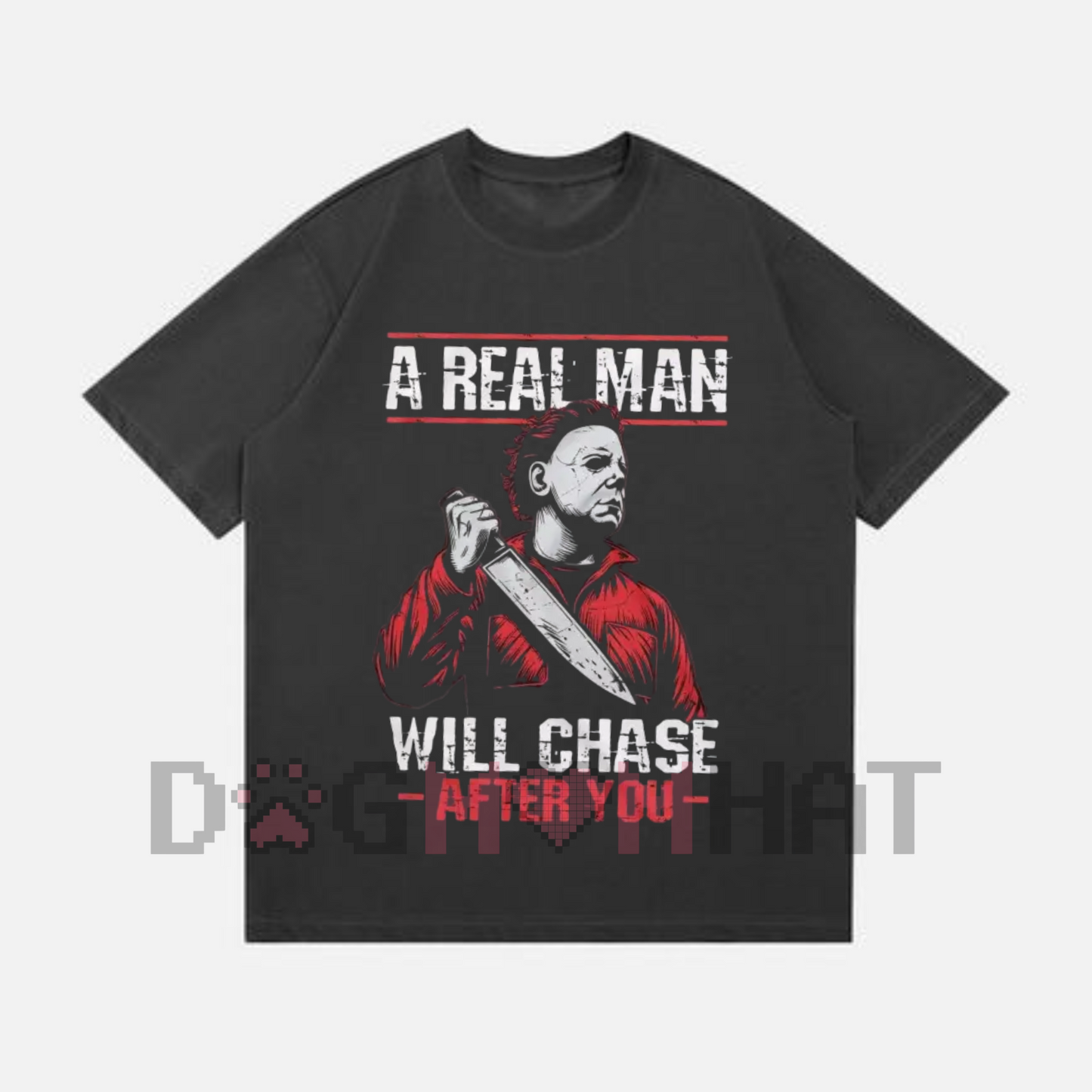 Men's Scary Halloween Shirt – Horror Movie Tee, Serial Killer T-shirt