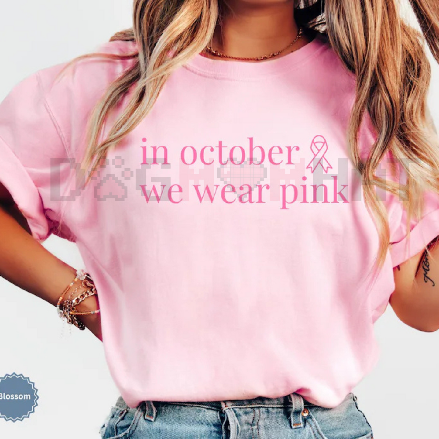 'In October We Wear Pink' Oncology Nurse Shirt