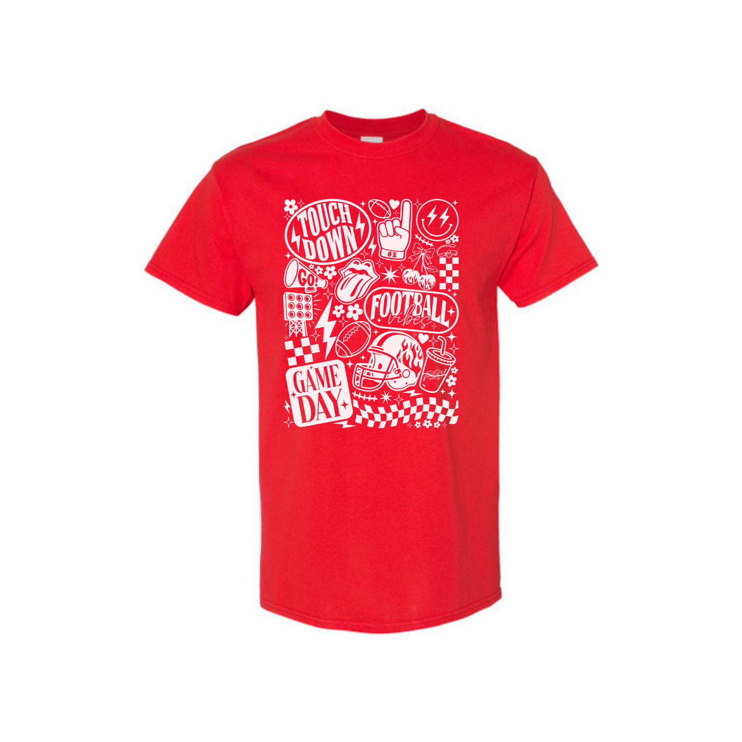 Retro Comfort Colors Football Shirt – Vintage T-Shirt for Football Fans