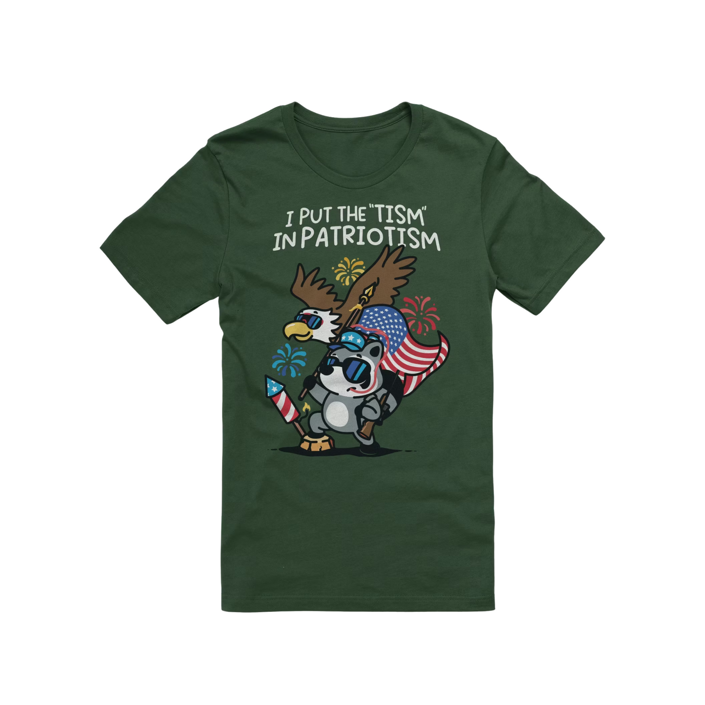 "Patriotic Humor" T-Shirt - Funny Meme Apparel & USA Gift