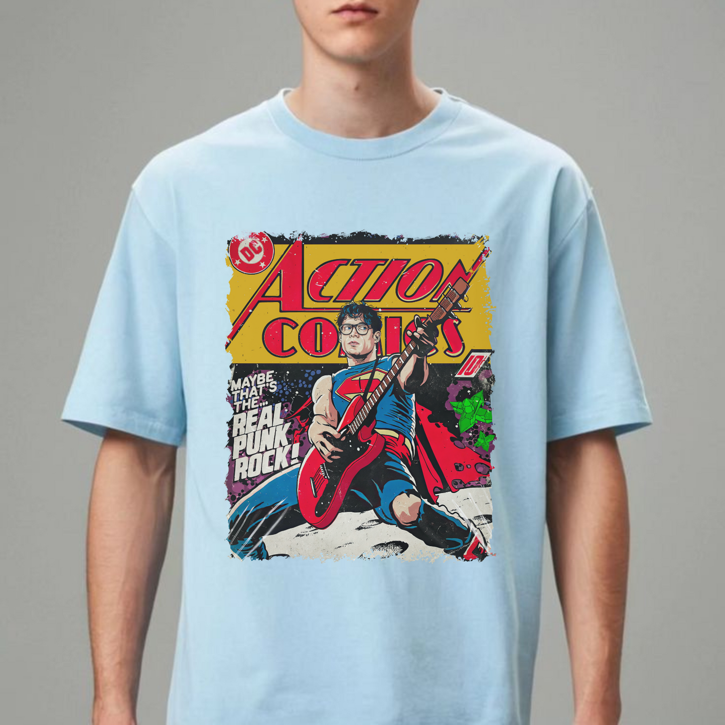 Kindness Is Punk Rock Superhero T-Shirt – Vintage Unisex Tee Inspired by New Superhero Movie