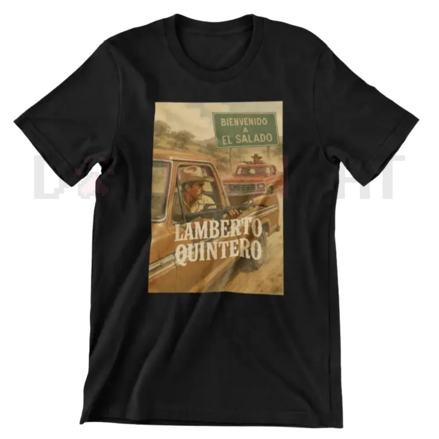 Quintero Vintage Unisex T-Shirt – Retro Style Graphic Tee, Classic Cotton Apparel for Men & Women