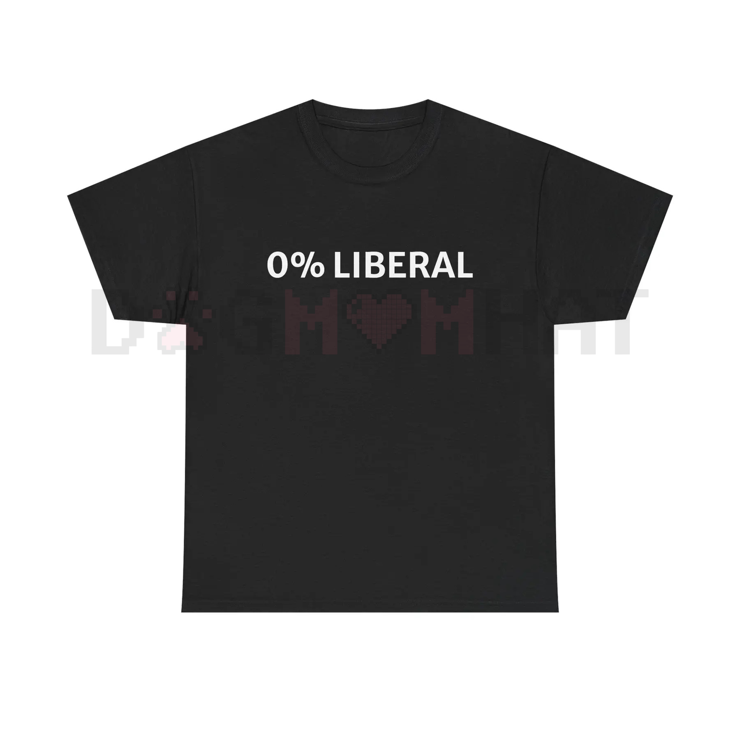 "0 Percent Lib" T-shirt – Funny Graphic Tee, Halloween Humor & Political Statement Gift Idea, Unisex Conservative Top