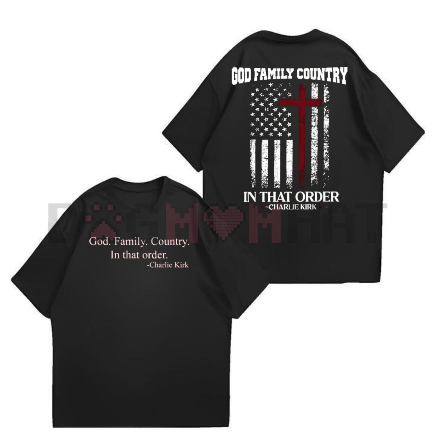 Freedom 14th Red God Family Country T-Shirt – Retro Graphic Patriotic Statement Tee