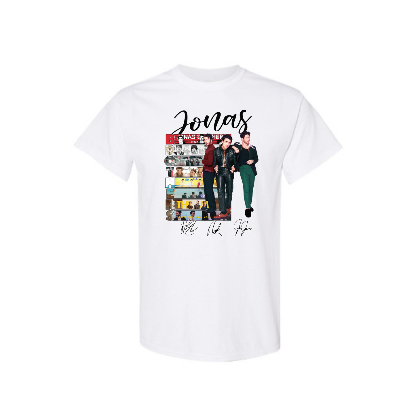 Jonas Brothers Fan T-Shirt - Nostalgic Music Band Tee