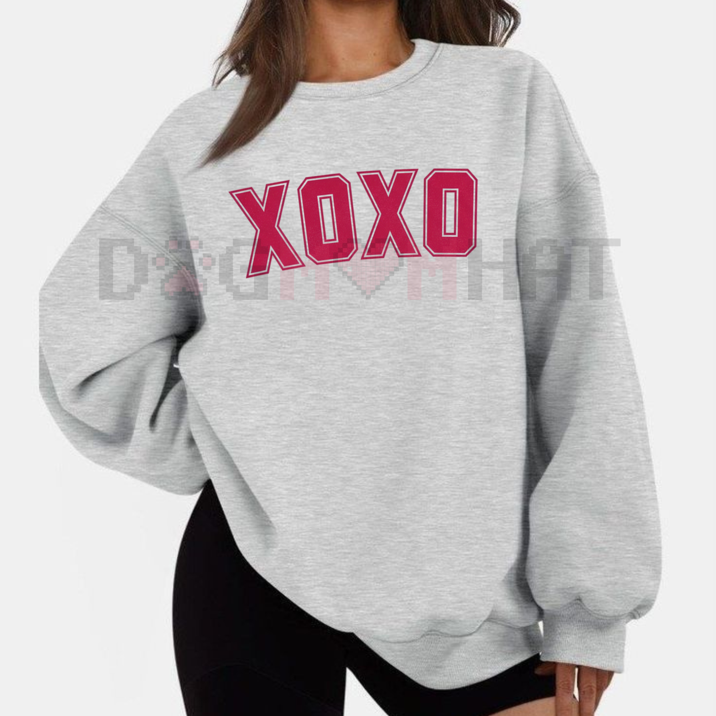 LUCKY, XOXO, TIRED Sweatshirt Collection – Humorous & Trendy Unisex Crewneck