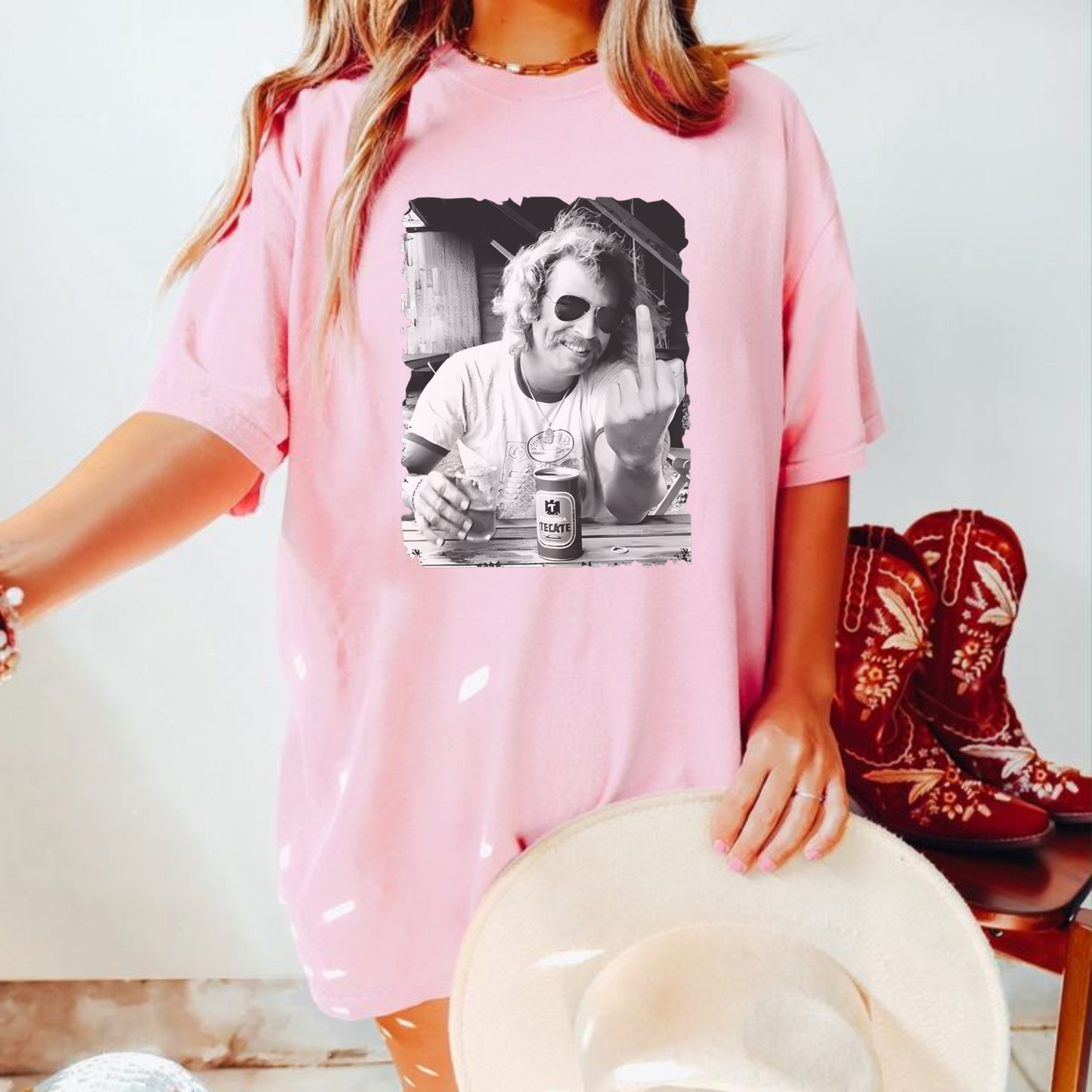 Jimmy Buffett "Finger" T-Shirt – Humorous Parody Tee