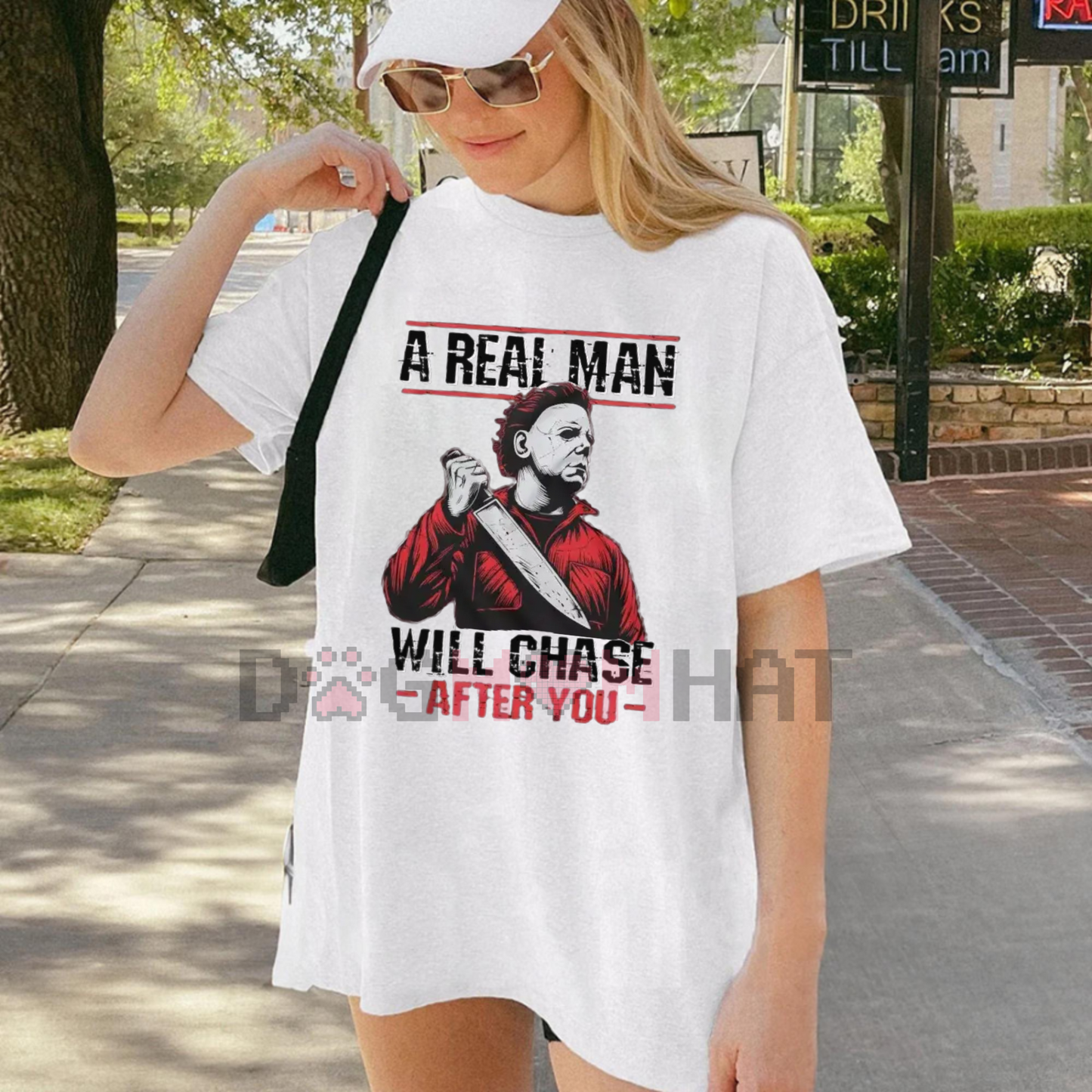 Men's Scary Halloween Shirt – Horror Movie Tee, Serial Killer T-shirt