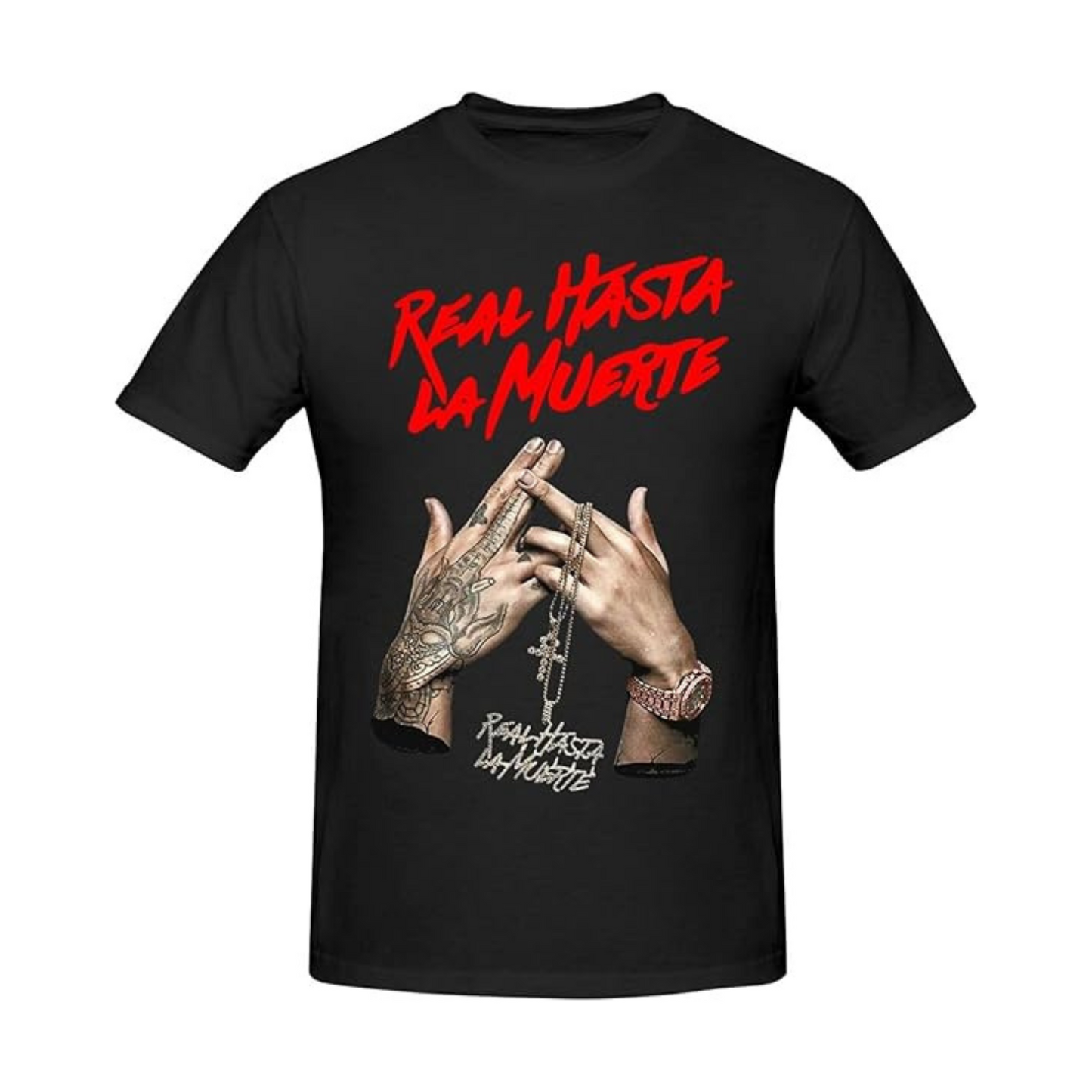 AA Real Hasta La Muerte Fan Shirt - Anuel AA Big Fan Graphic Streetwear Top