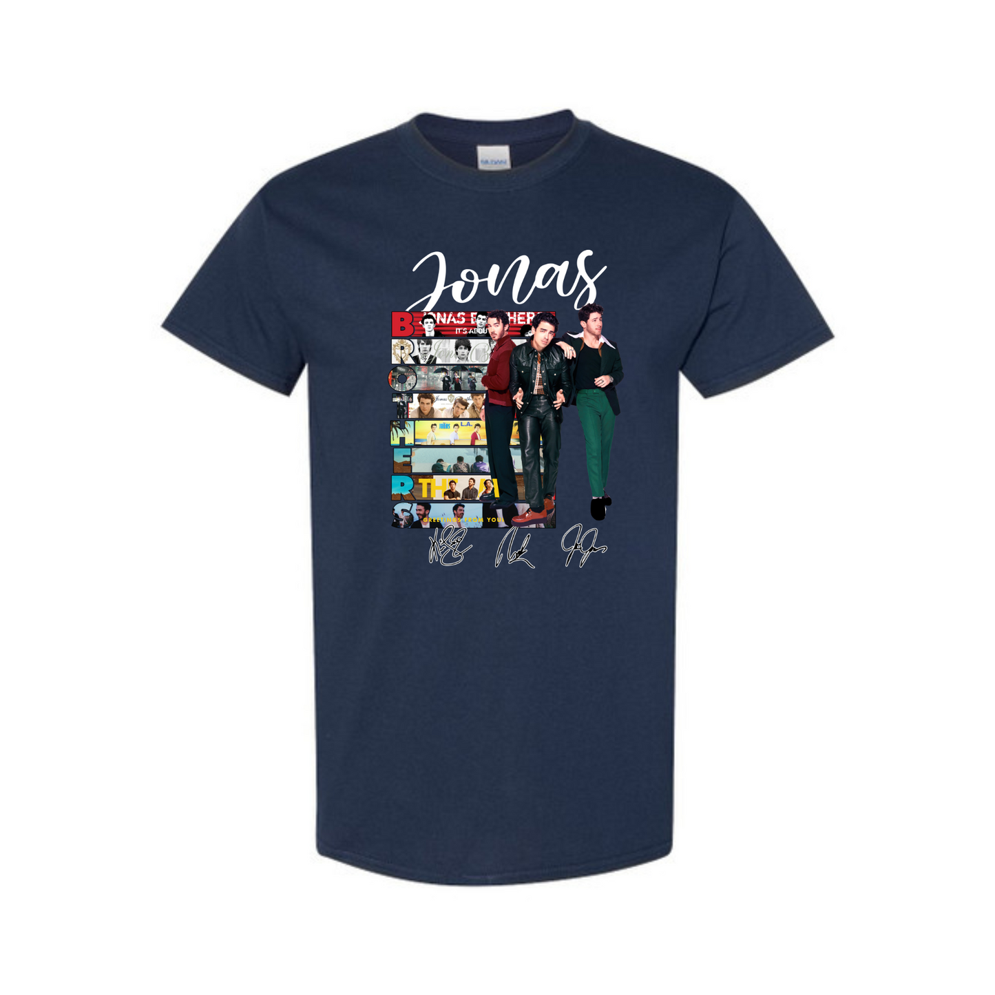 Jonas Brothers Fan T-Shirt - Nostalgic Music Band Tee