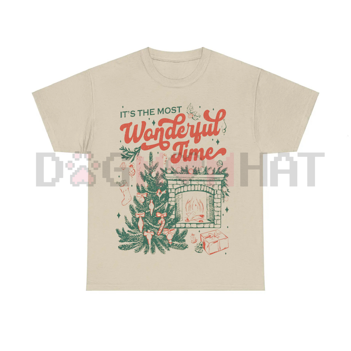 "It's The Most Wonderful Time" Christmas Shirt – Merry Christmas Jingle Song Funny Holiday Tee, Vintage Vibes