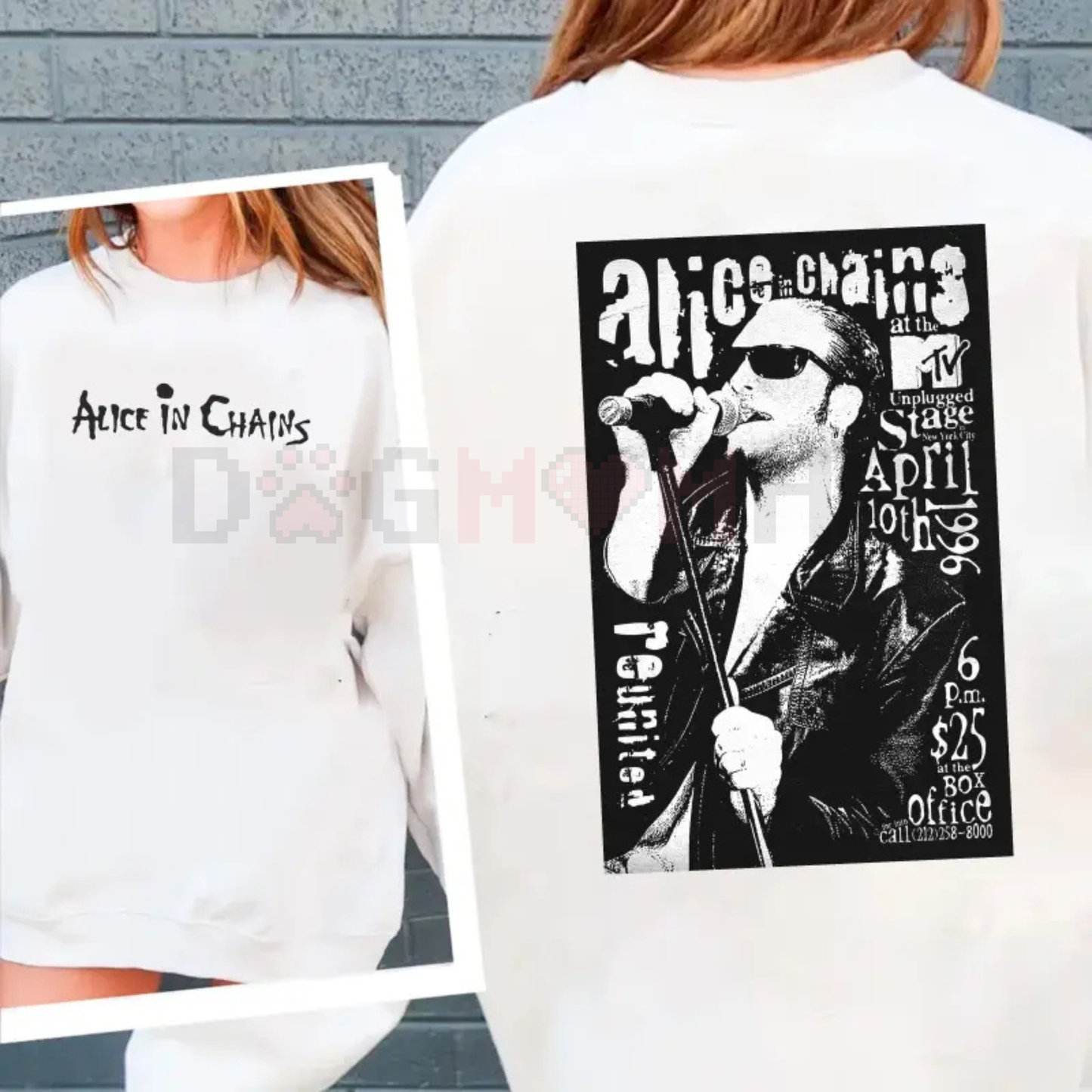 Alice in Chains Tee – Layne Staley Band Rock Music Grunge Tee