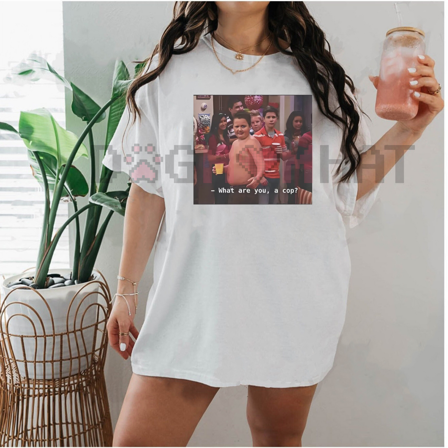 Gibby "What Are You, a Cop?" T-Shirt – Funny Meme Tee