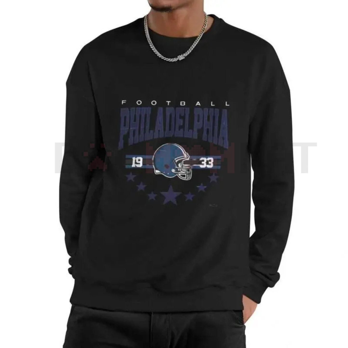 90s All Team Football Sweatshirt – Vintage 1960 Football Sweatshirt, Cowboy Sweatshirt