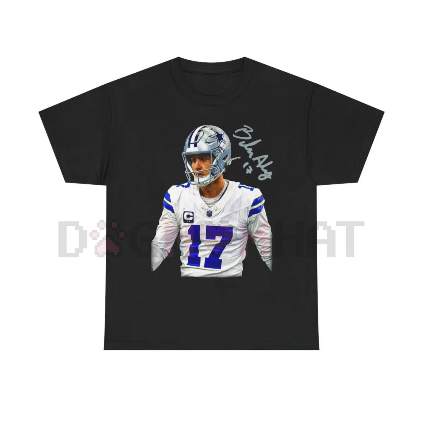 Brandon Aubrey T-Shirt – Unisex 100% Cotton Fan Tee, Football Kicker Apparel