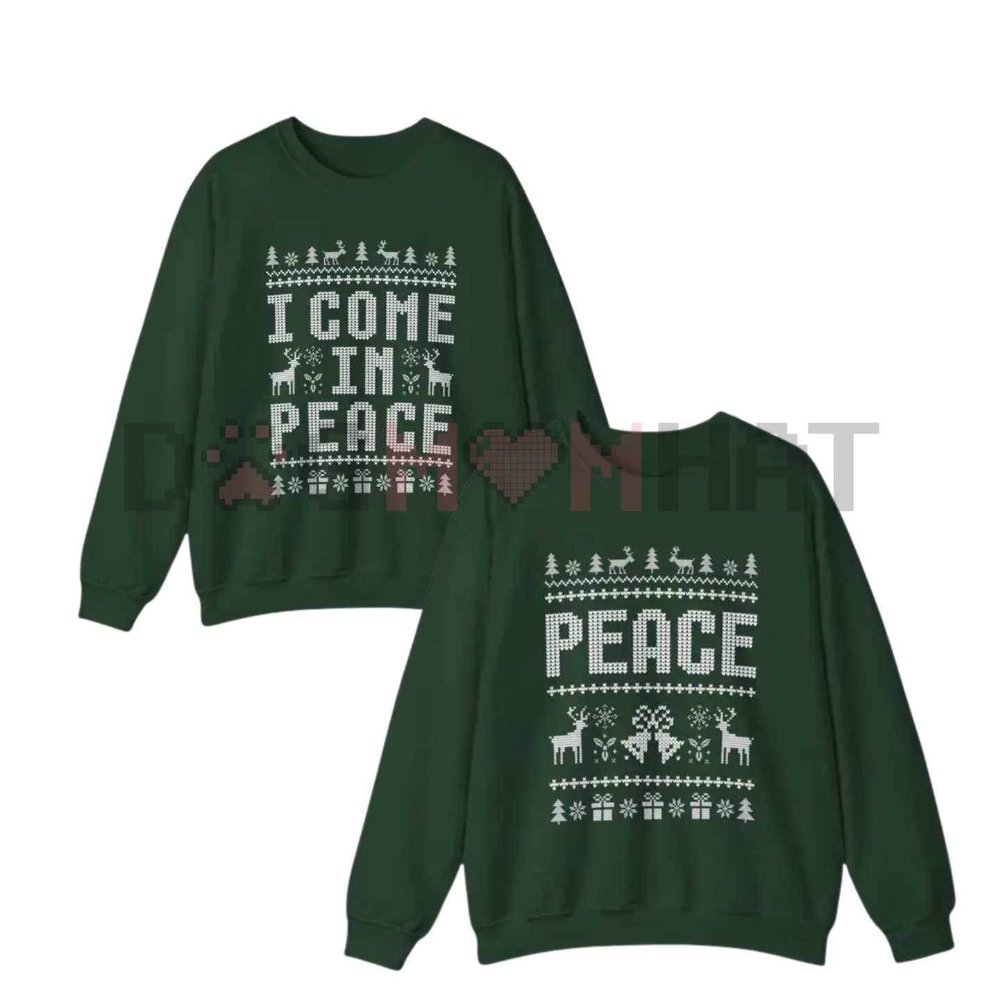 Funny Ugly Christmas Sweatshirts for Couples – Cute Matching Holiday Outfits