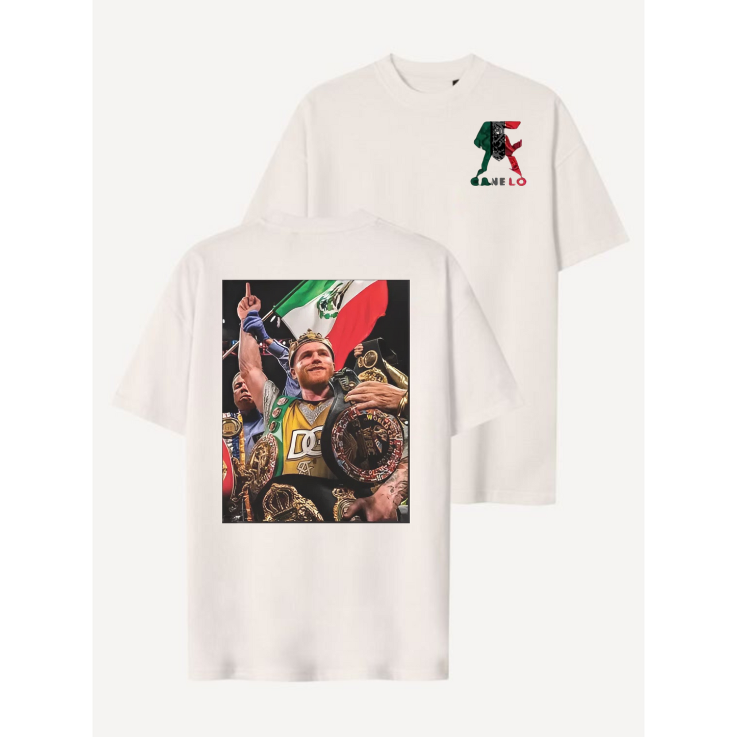 Canelo 2-Sided T-Shirt – Boxing Champion Fan Apparel, Fashion Cotton, Unisex Graphic Tee for Men & Women
