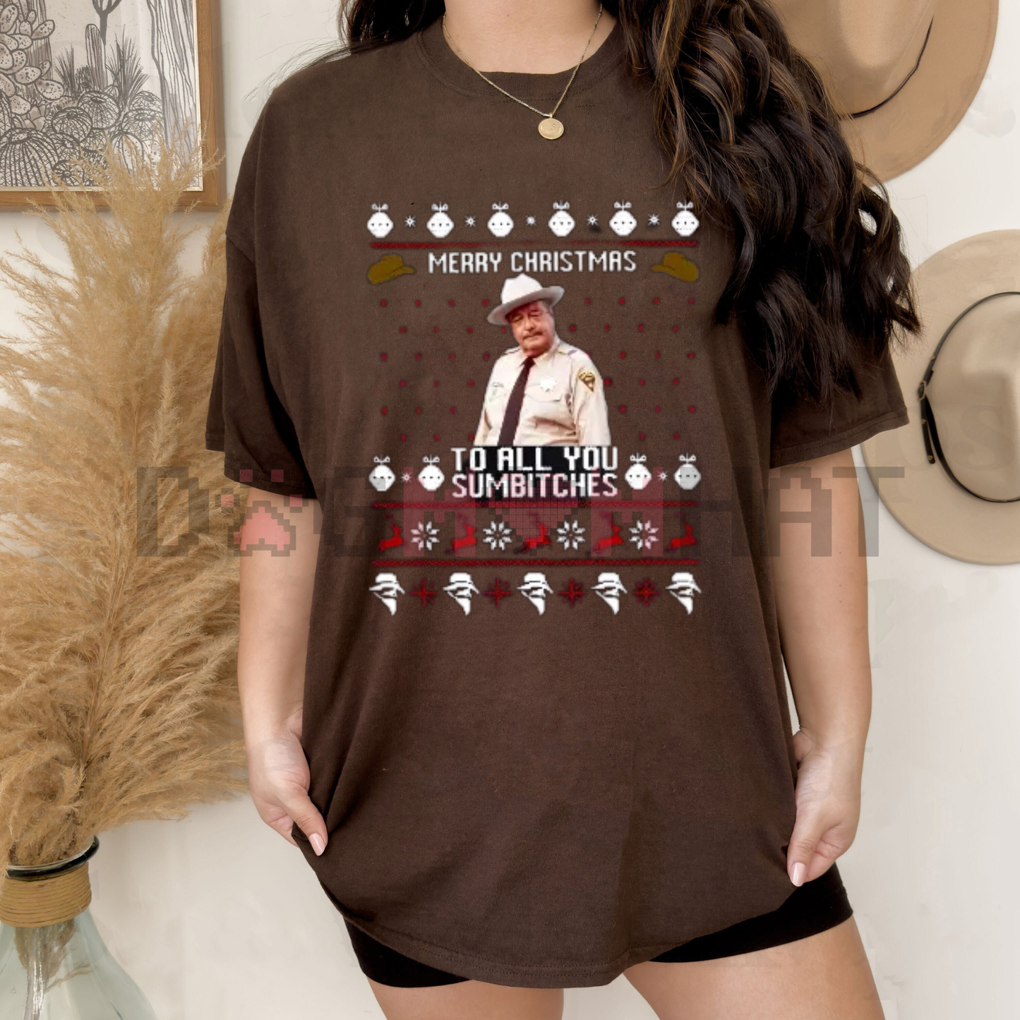 Merry Christmas Shirt – Smokey And The Bandit Movie T-Shirt