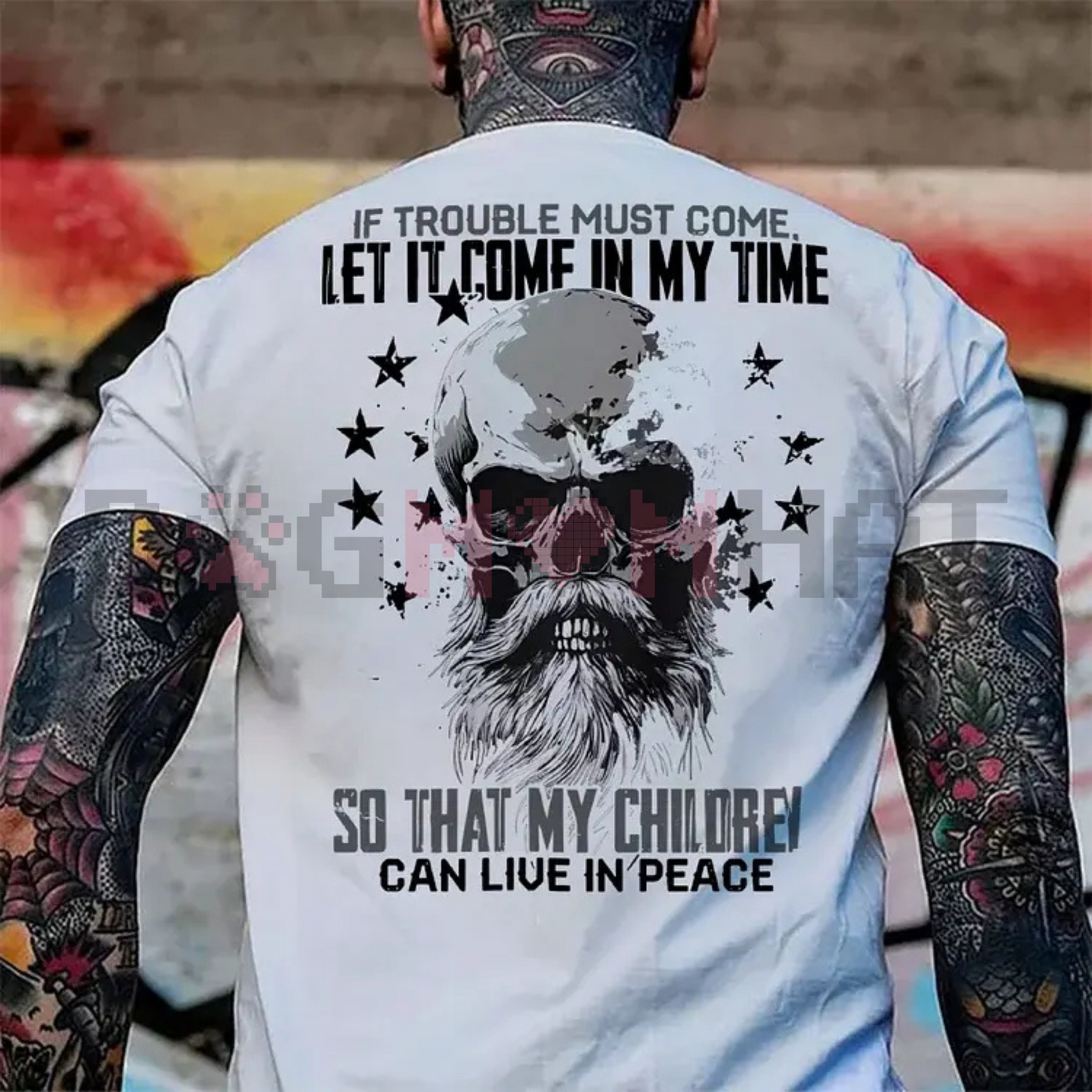 Generation X T-Shirt – "If Trouble Must Come" Thomas Paine Quote Tee