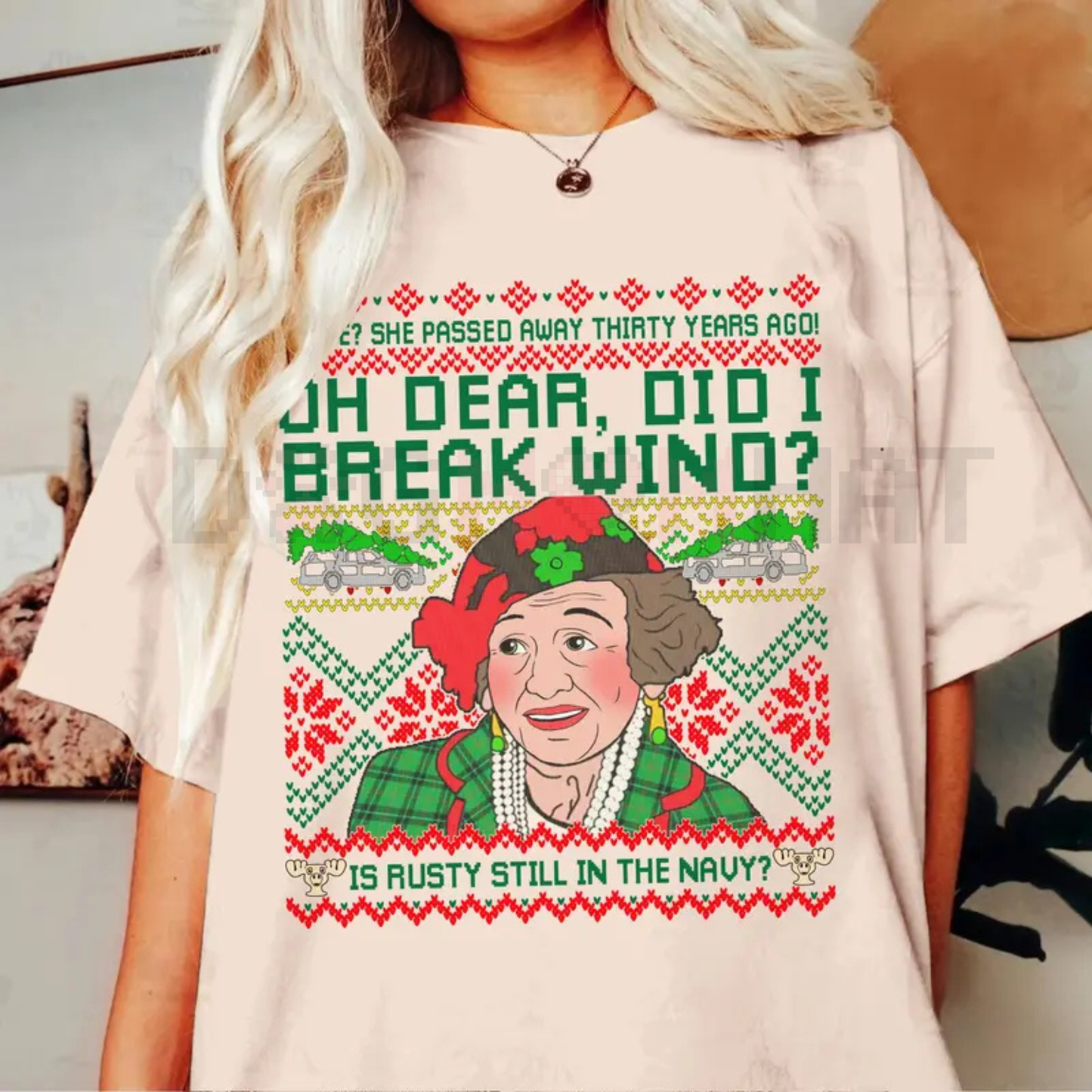 "Grace She Passed Away 30 Years Ago" Christmas Vacation Tee