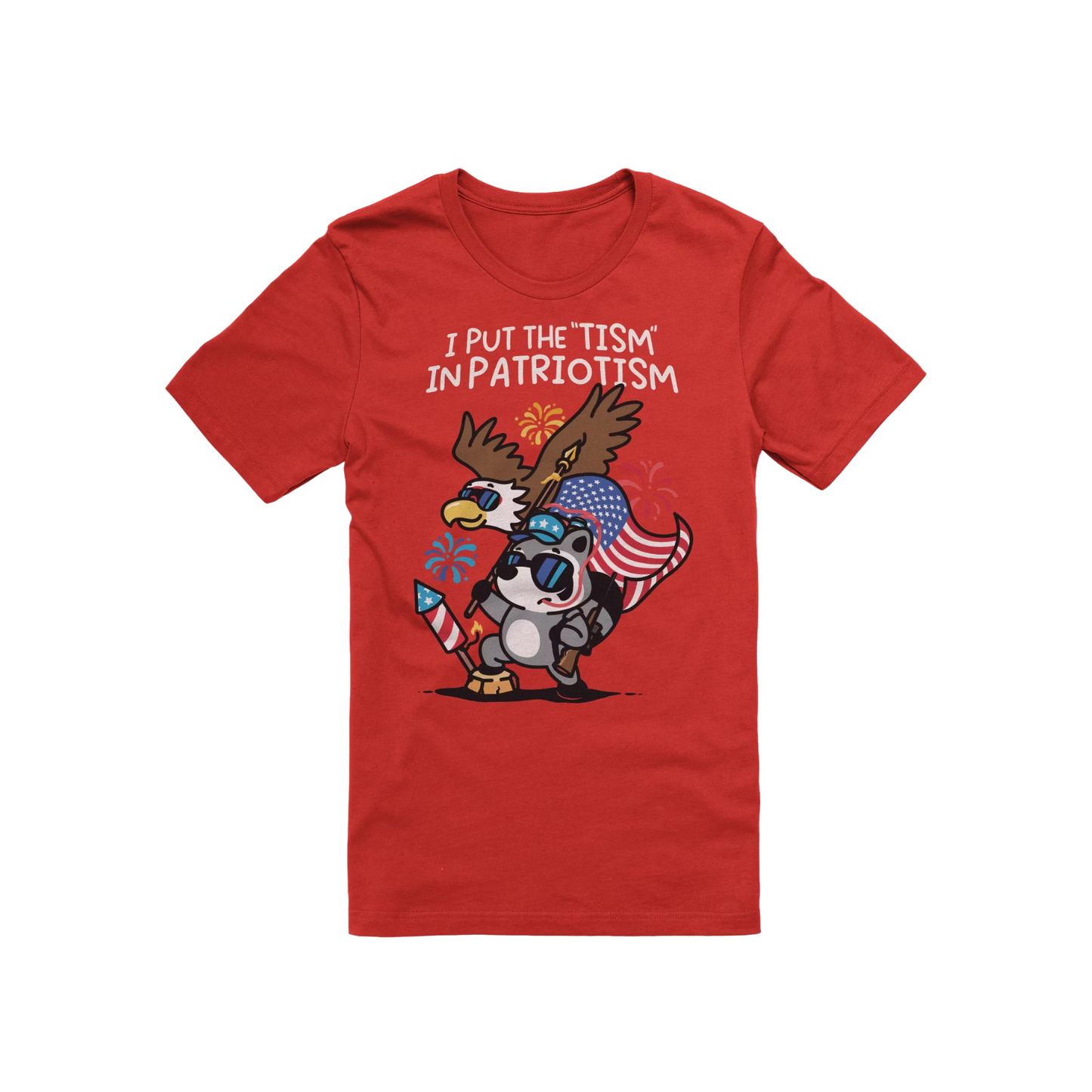 "Patriotic Humor" T-Shirt - Funny Meme Apparel & USA Gift