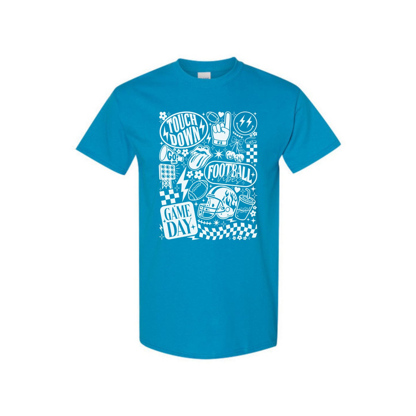 Retro Comfort Colors Football Shirt – Vintage T-Shirt for Football Fans