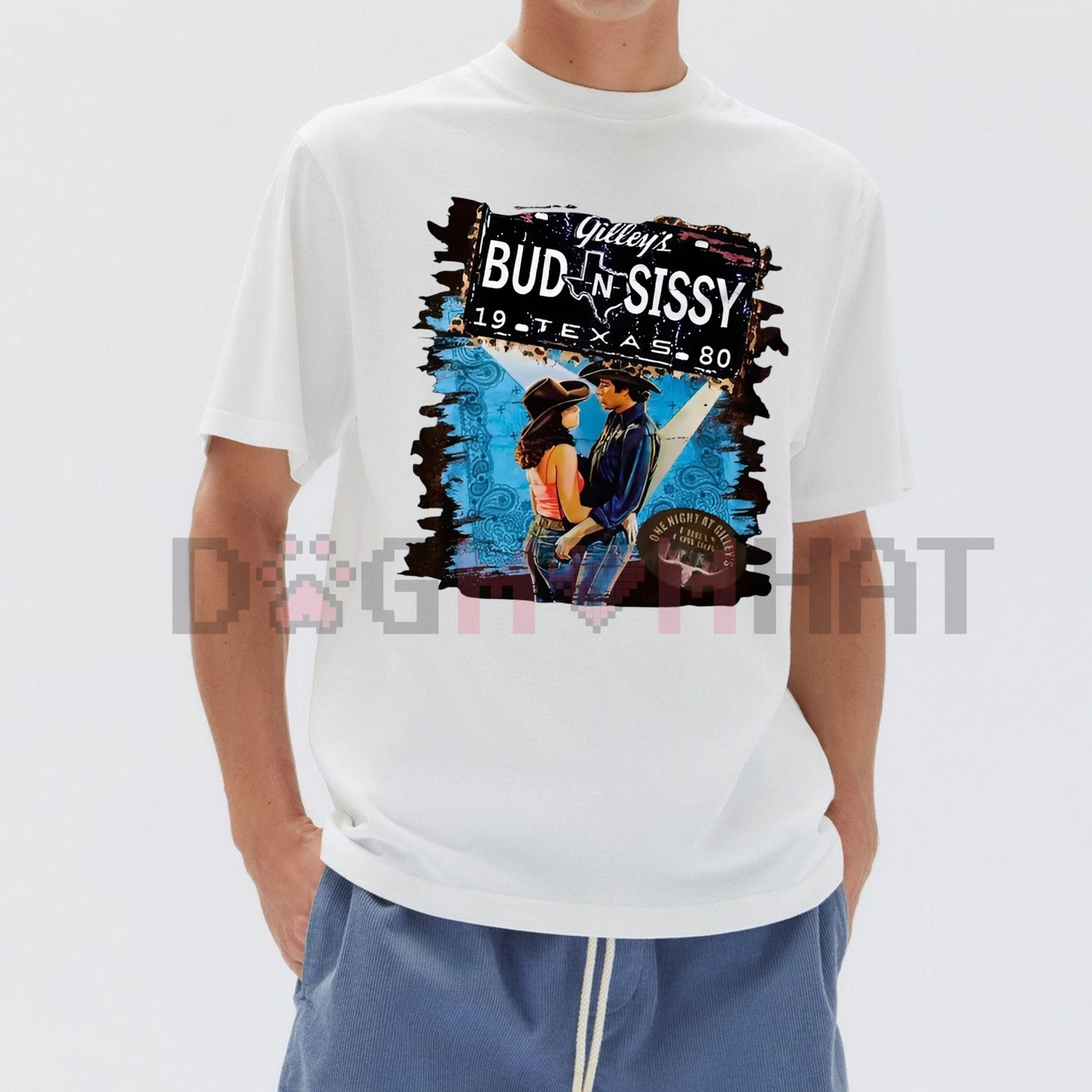 Bud And Sissy Gilley's Texas T-Shirt – Urban Cowboy Movie Shirt