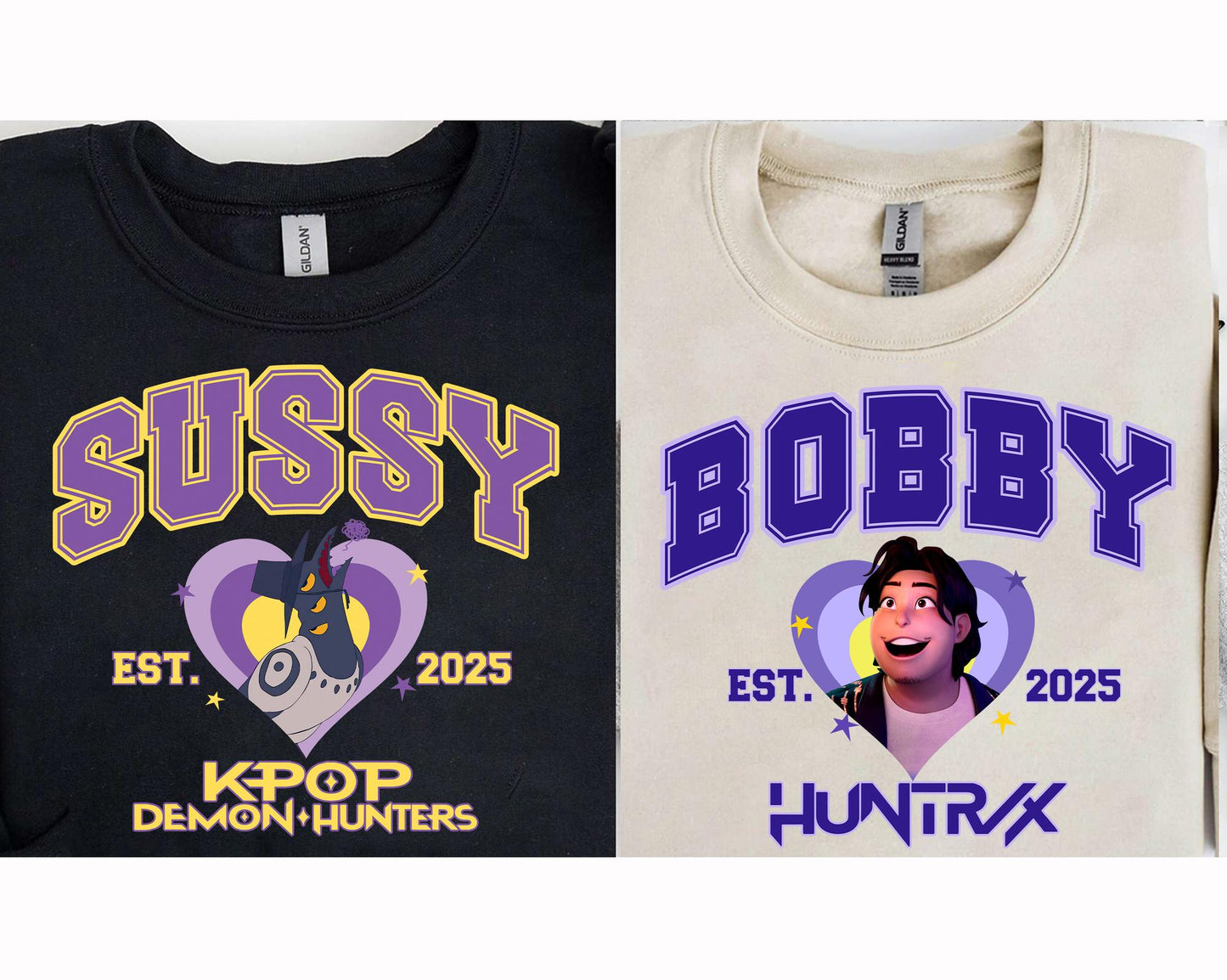 Huntr/x Girl Kpop Demon Hunters Shirt – Saja Girls Fan Tee, Derpy Mira Rumi Zoey Merch