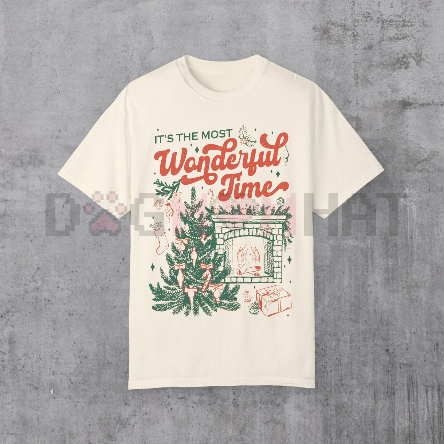 "It's The Most Wonderful Time" Christmas Shirt – Merry Christmas Jingle Song Funny Holiday Tee, Vintage Vibes